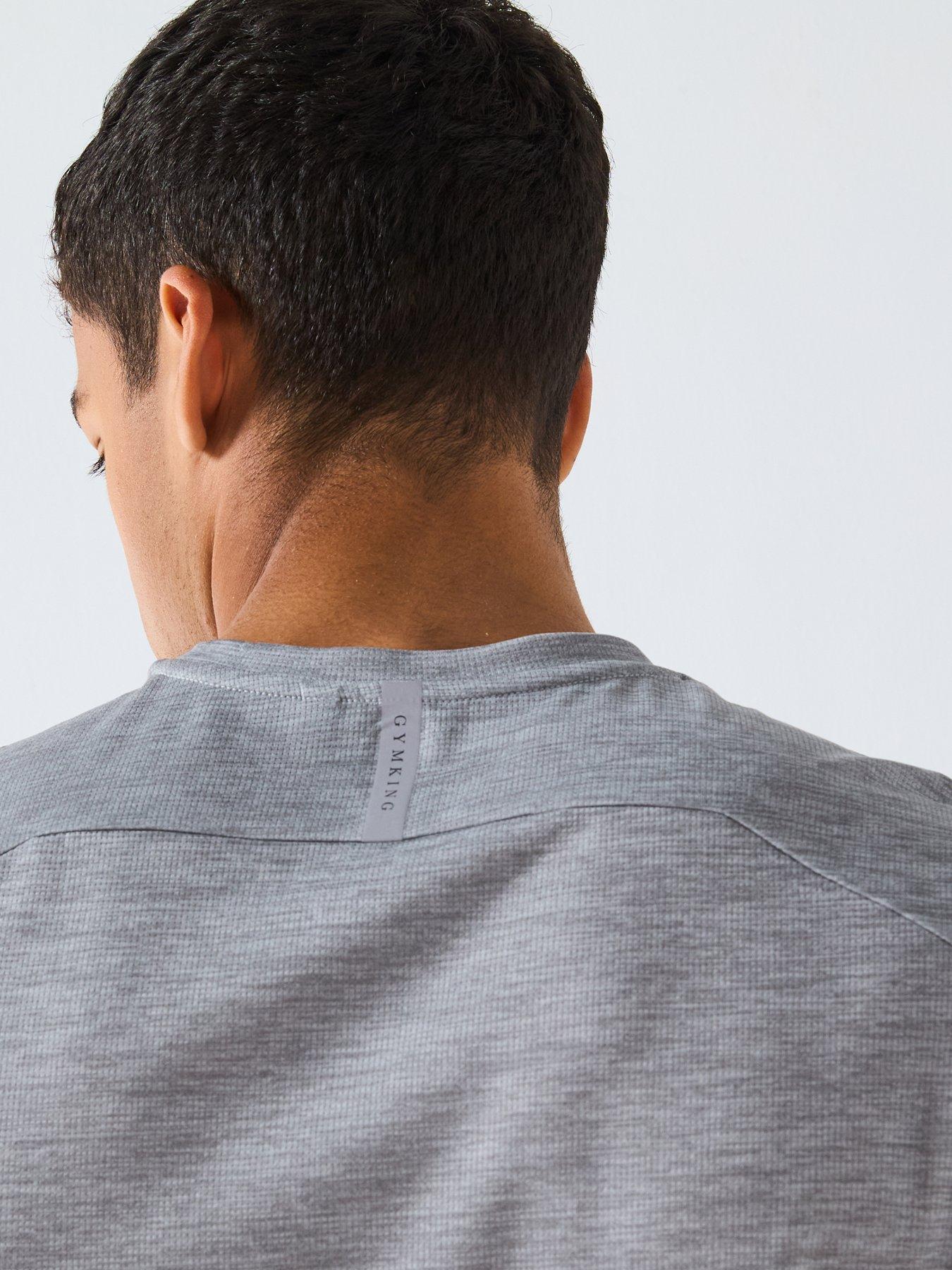 Image 5 of 5 of Gym King Men's Element Tee - Grey