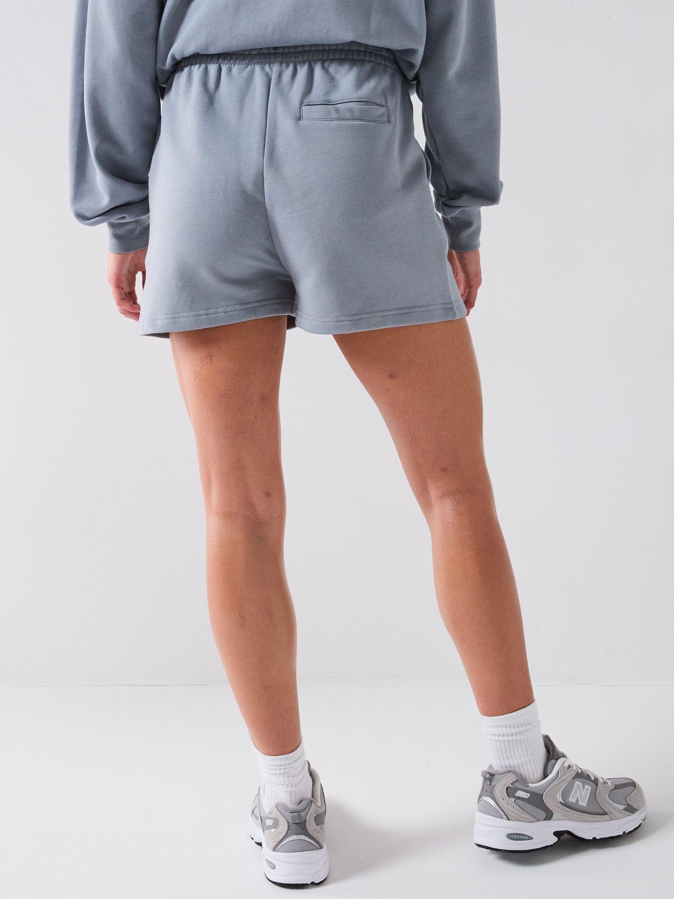 gym-king-womens-compose-shorts-bluestillFront