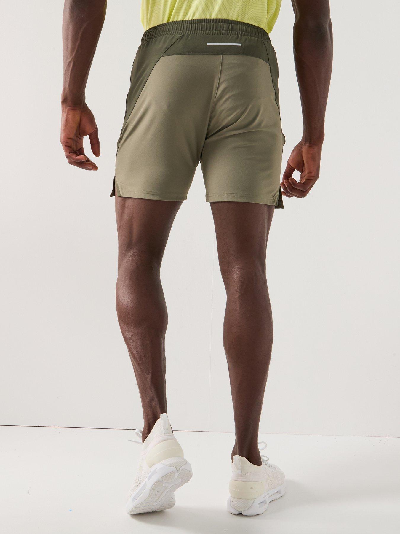 gym-king-mens-advance-6-inch-short-greenstillFront
