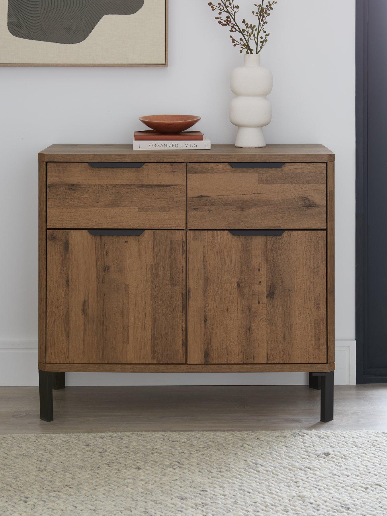 Image 1 of 7 of The Very Collection Harlem Compact Sideboard - Mid Oak - FSC&reg; Certified