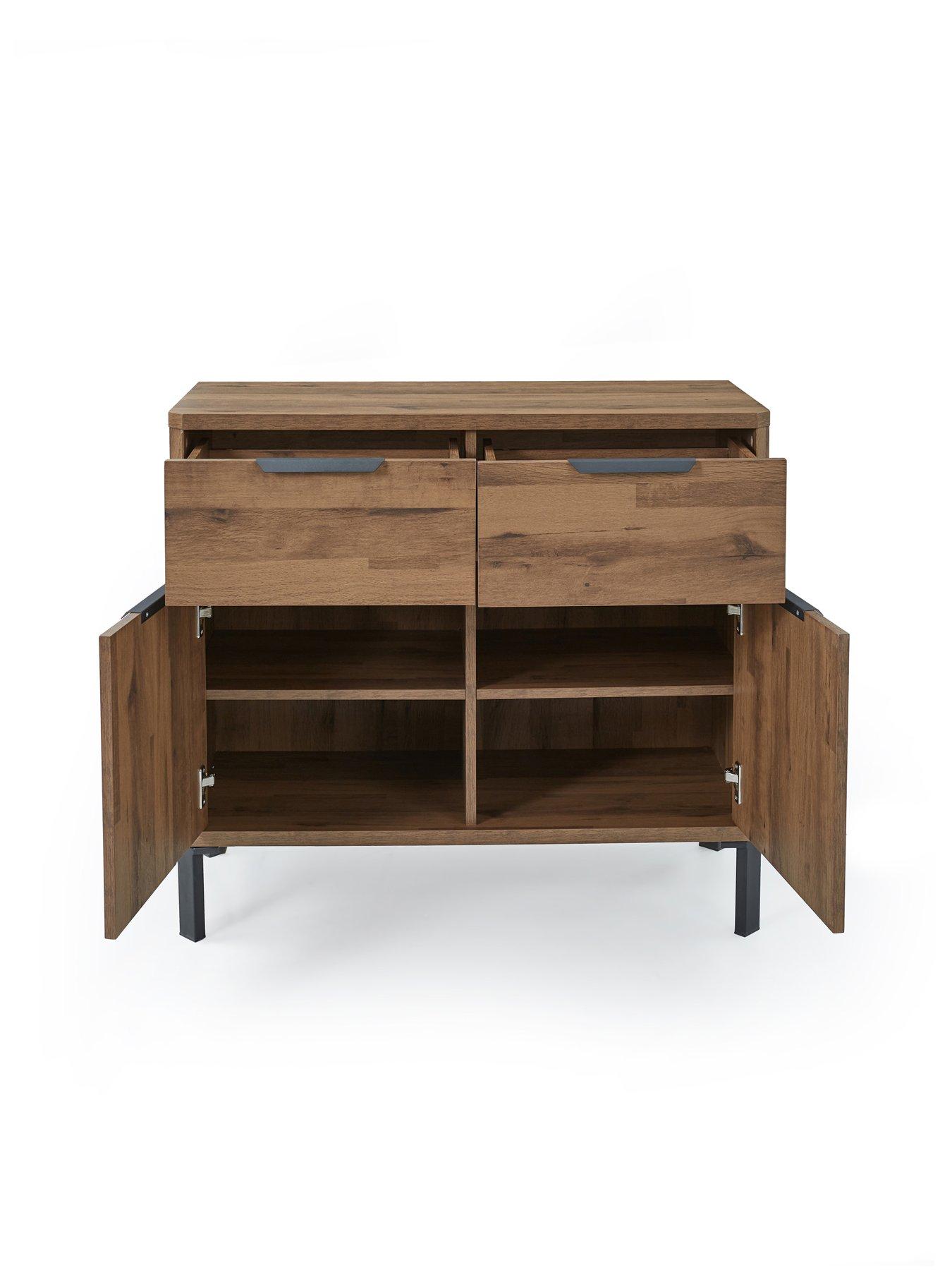 Image 4 of 7 of The Very Collection Harlem Compact Sideboard - Mid Oak - FSC&reg; Certified