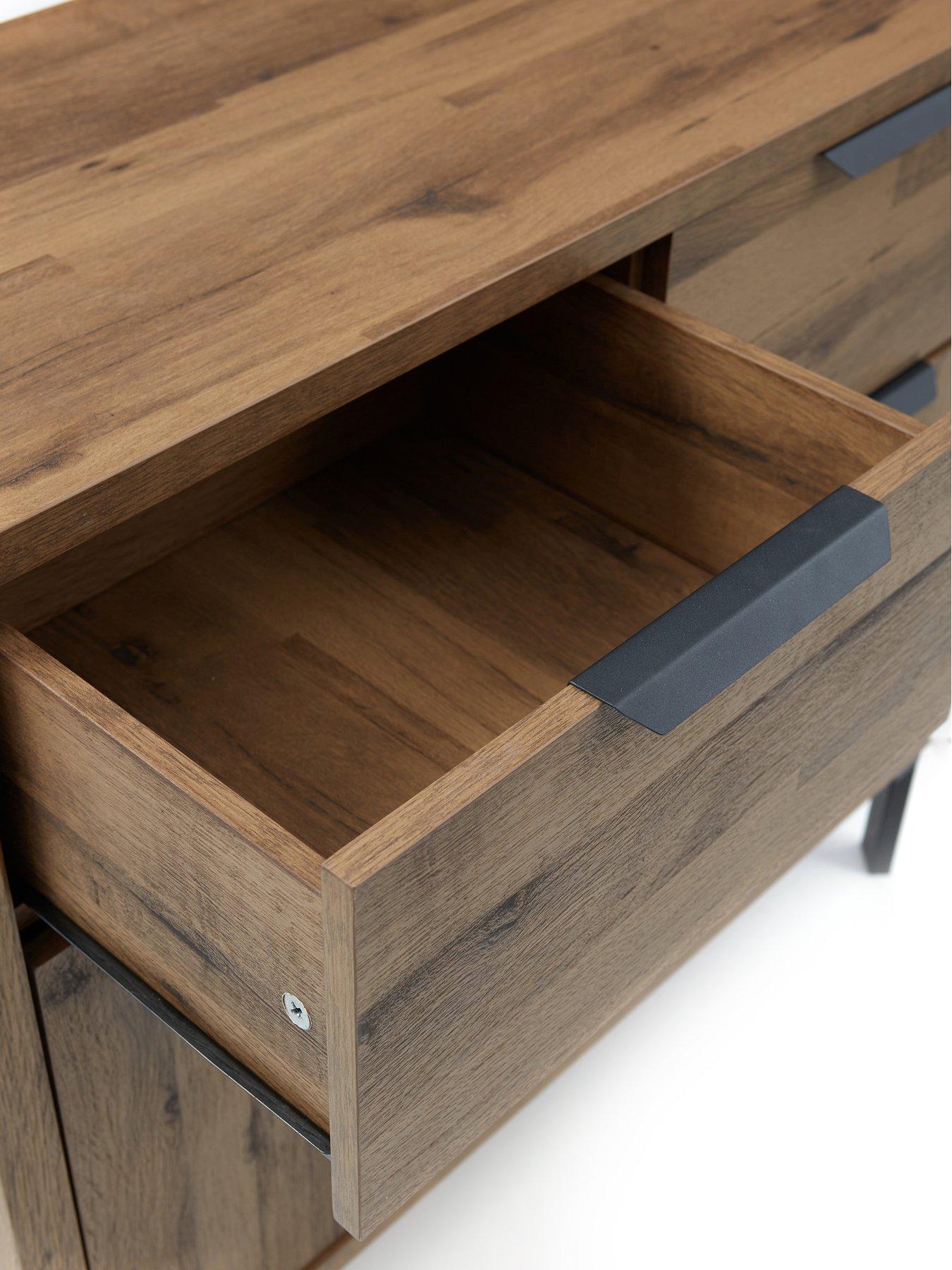 Image 7 of 7 of The Very Collection Harlem Compact Sideboard - Mid Oak - FSC&reg; Certified
