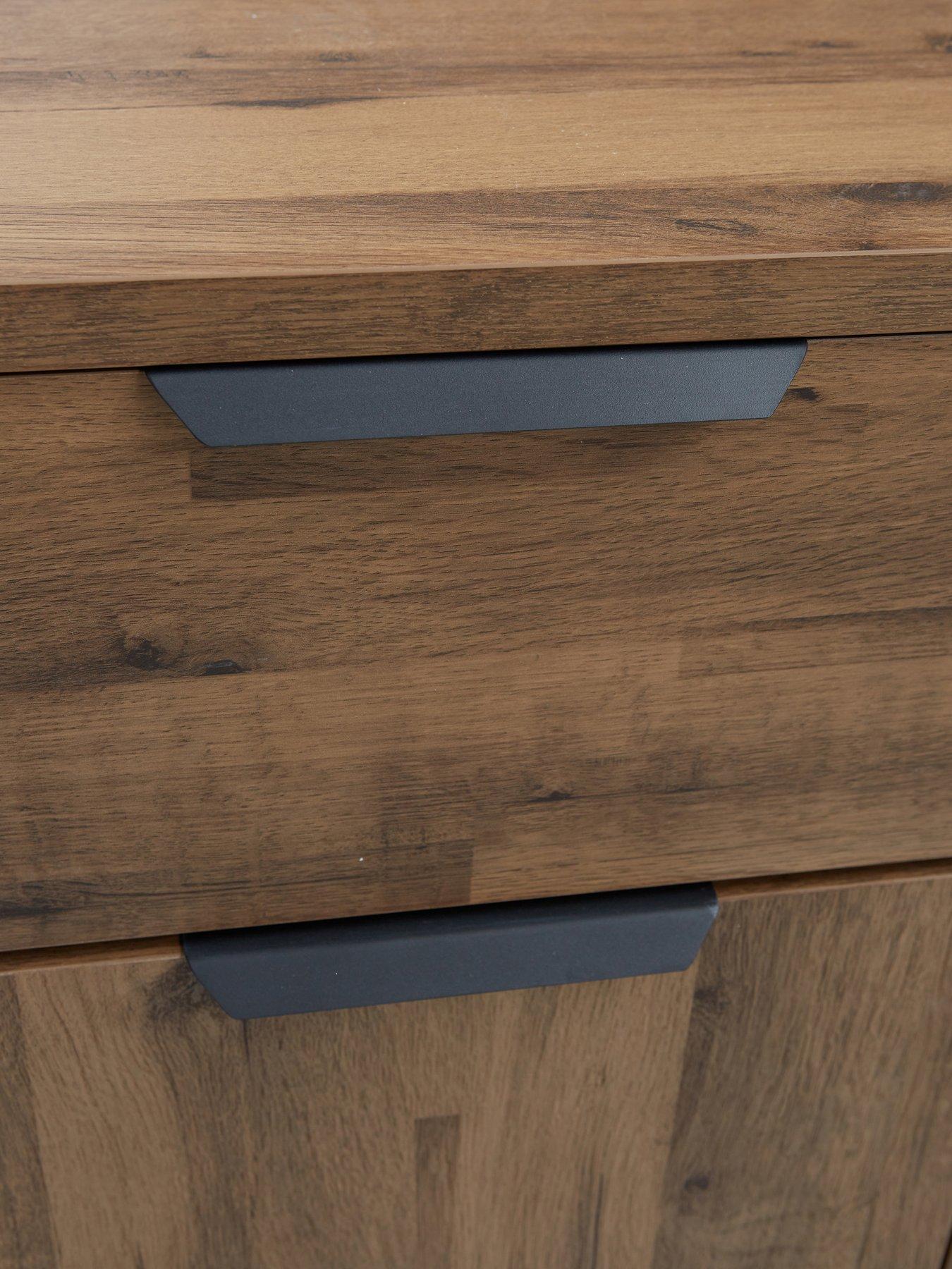 Image 5 of 7 of The Very Collection Harlem Large Sideboard - Mid Oak - FSC&reg; Certified