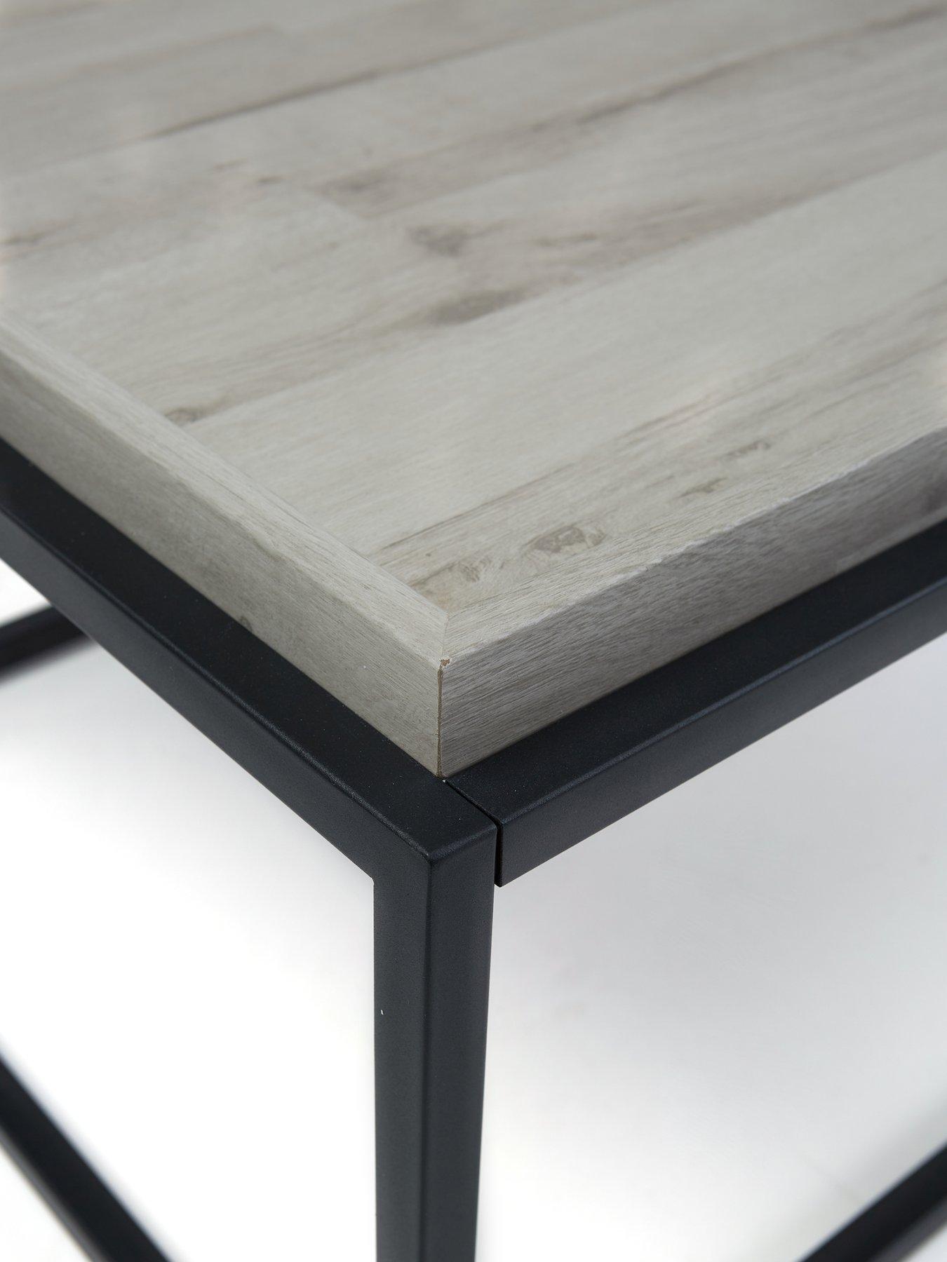 Image 4 of 6 of The Very Collection Harlem Tray Coffee Table - Grey&nbsp;Oak - FSC&reg; Certified
