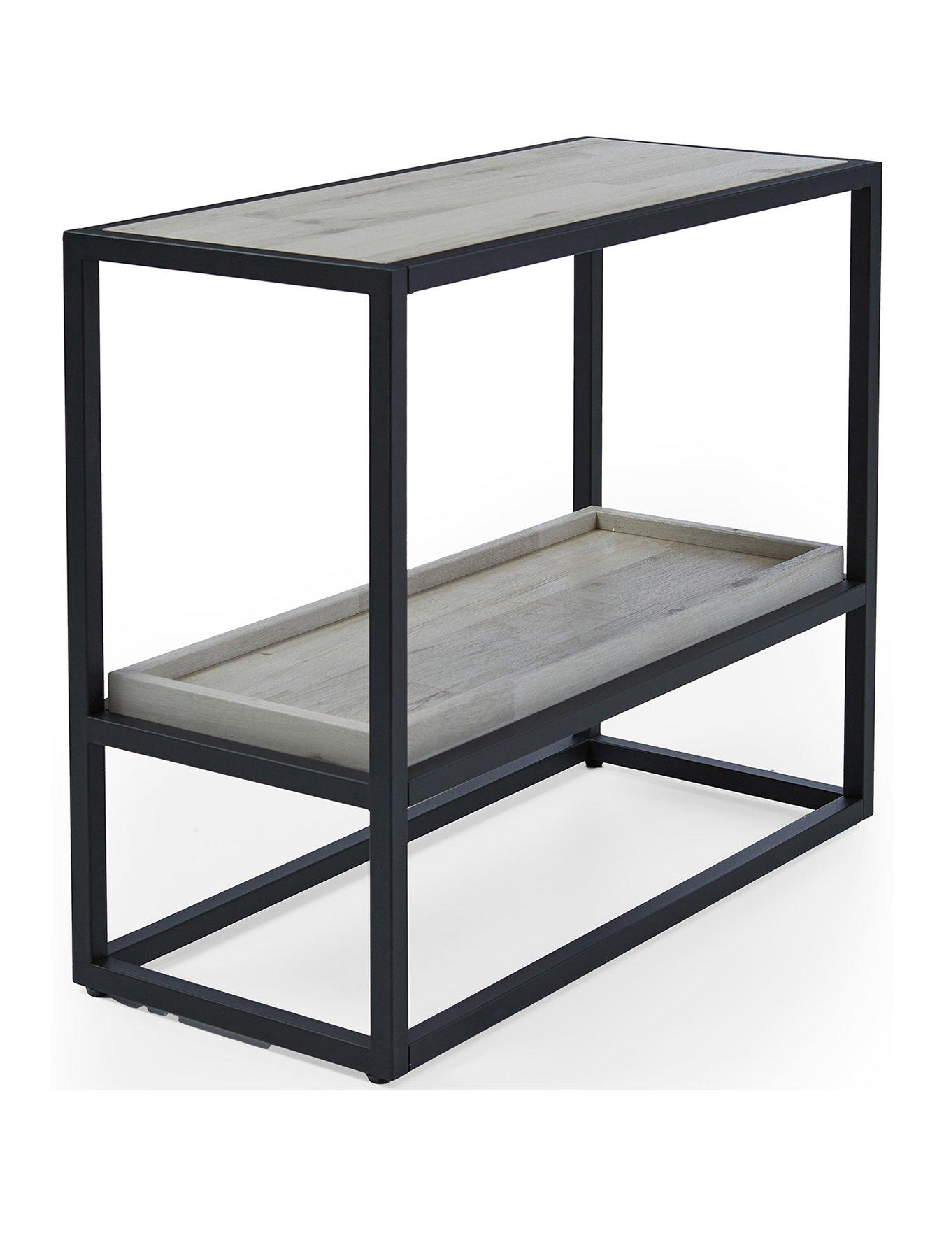 Image 3 of 6 of The Very Collection Harlem End Table - Grey Oak - FSC&reg; Certified