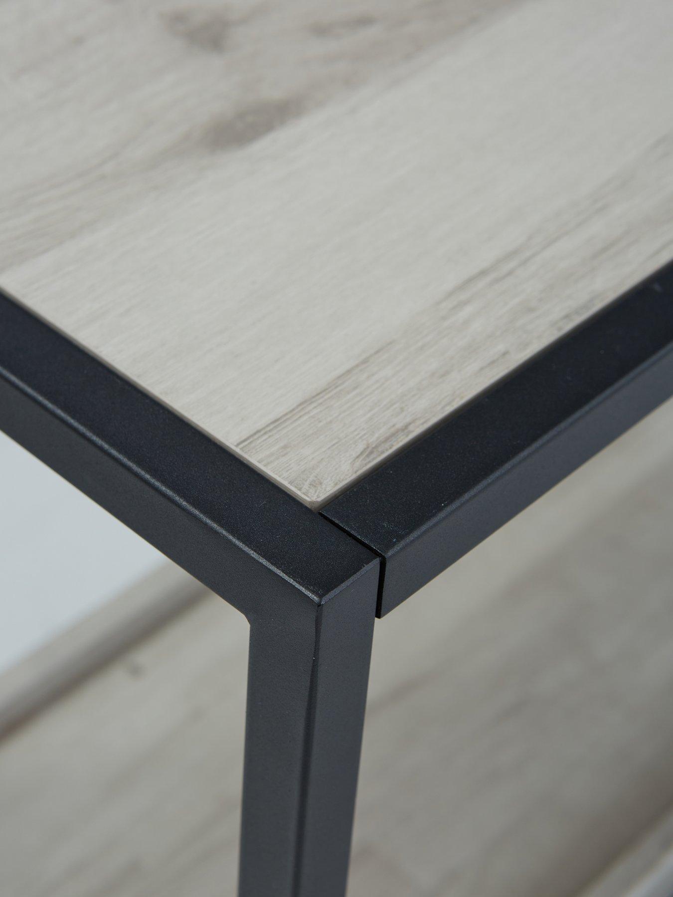 Image 4 of 6 of The Very Collection Harlem End Table - Grey Oak - FSC&reg; Certified