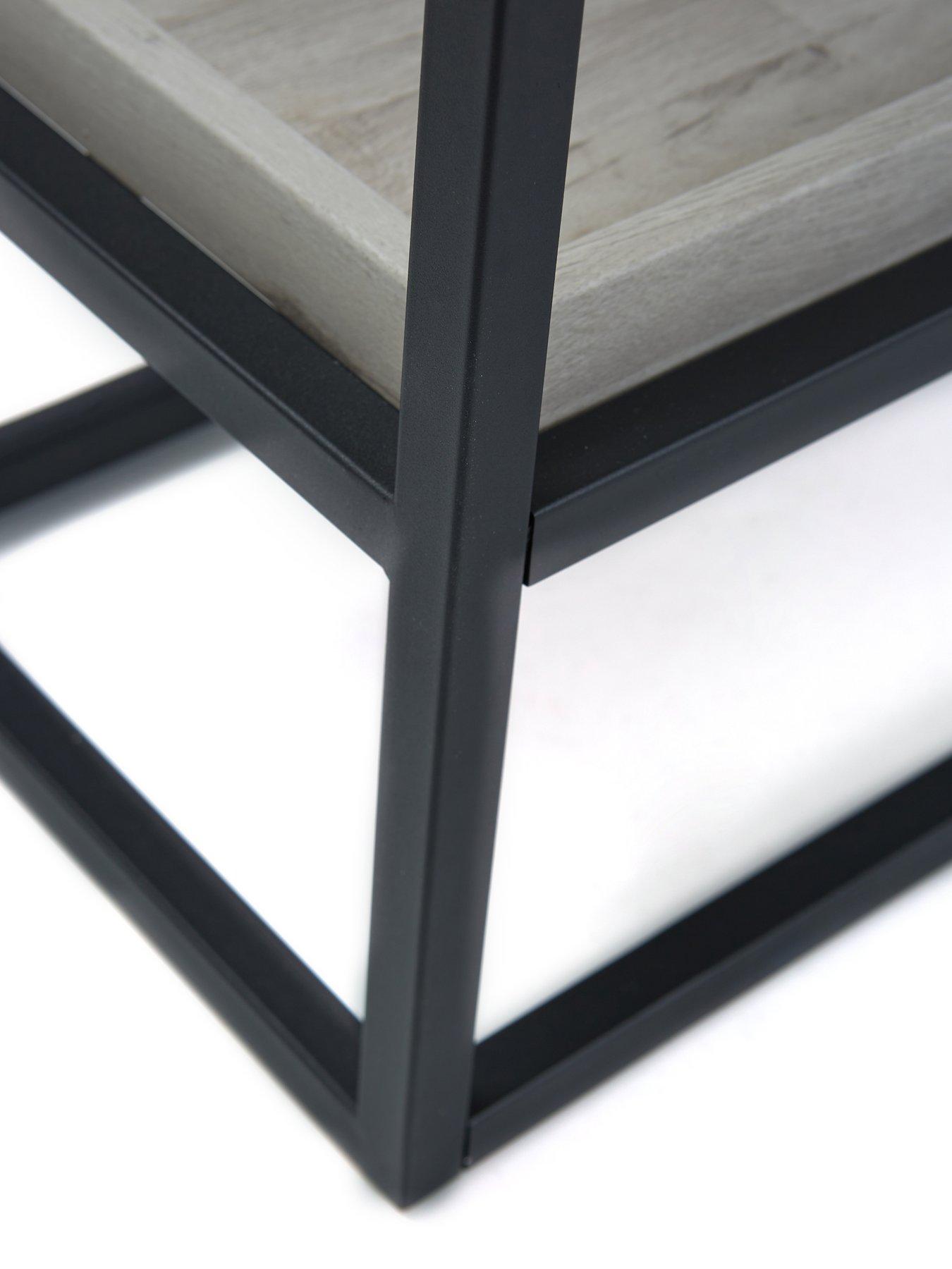 Image 6 of 6 of The Very Collection Harlem End Table - Grey Oak - FSC&reg; Certified