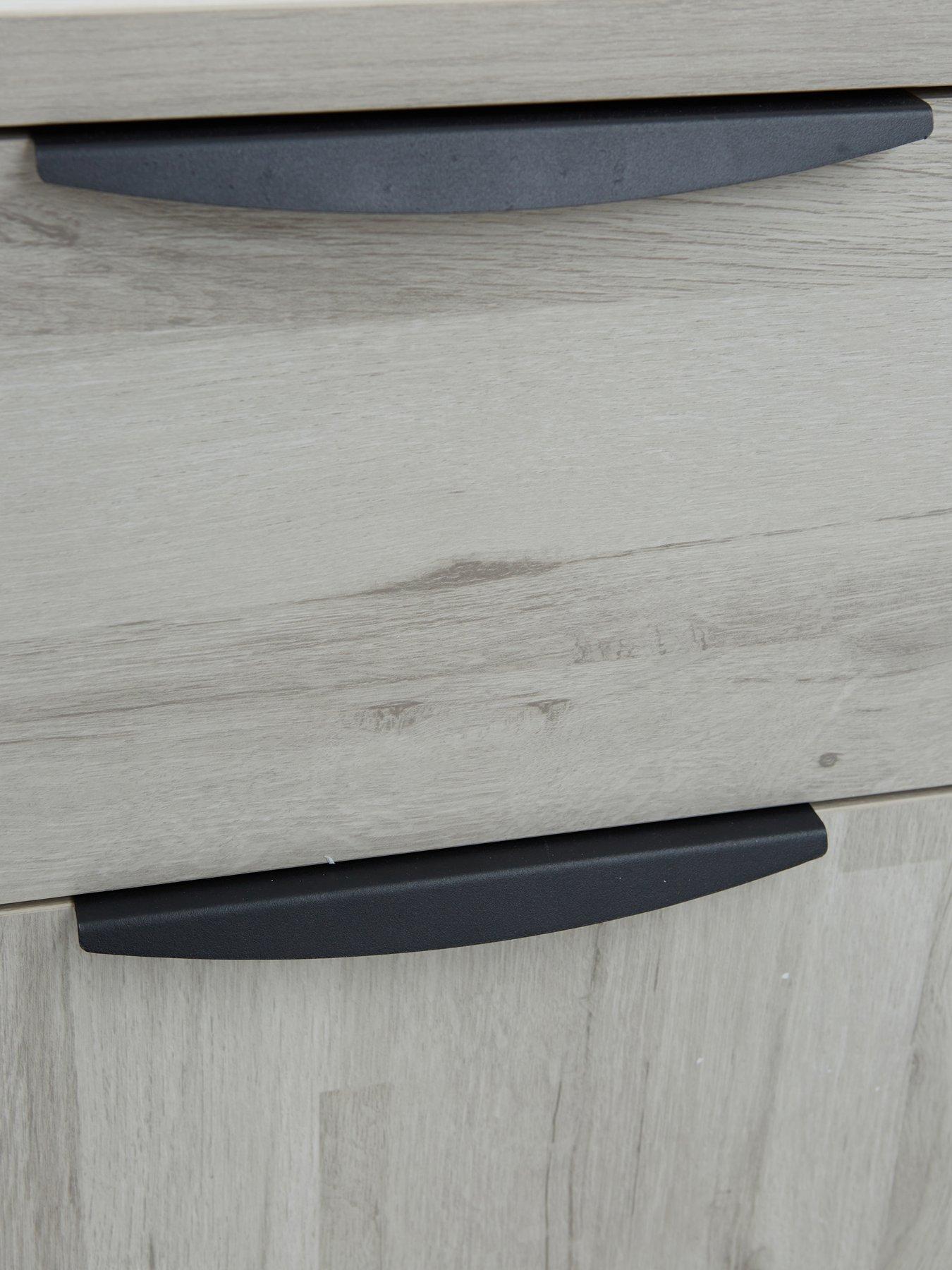 Image 5 of 7 of The Very Collection Harlem Compact Sideboard - Grey&nbsp;Oak - FSC&reg; Certified