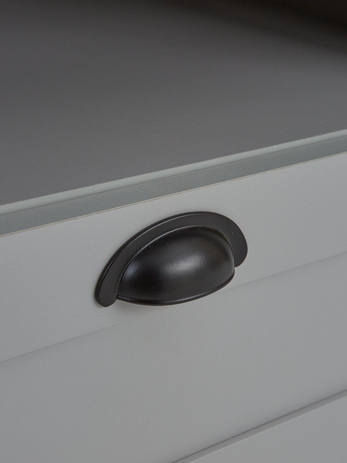 Image 7 of 7 of The Very Collection New Devon Lamp Table - Grey/Walnut&nbsp;- FSC Certified