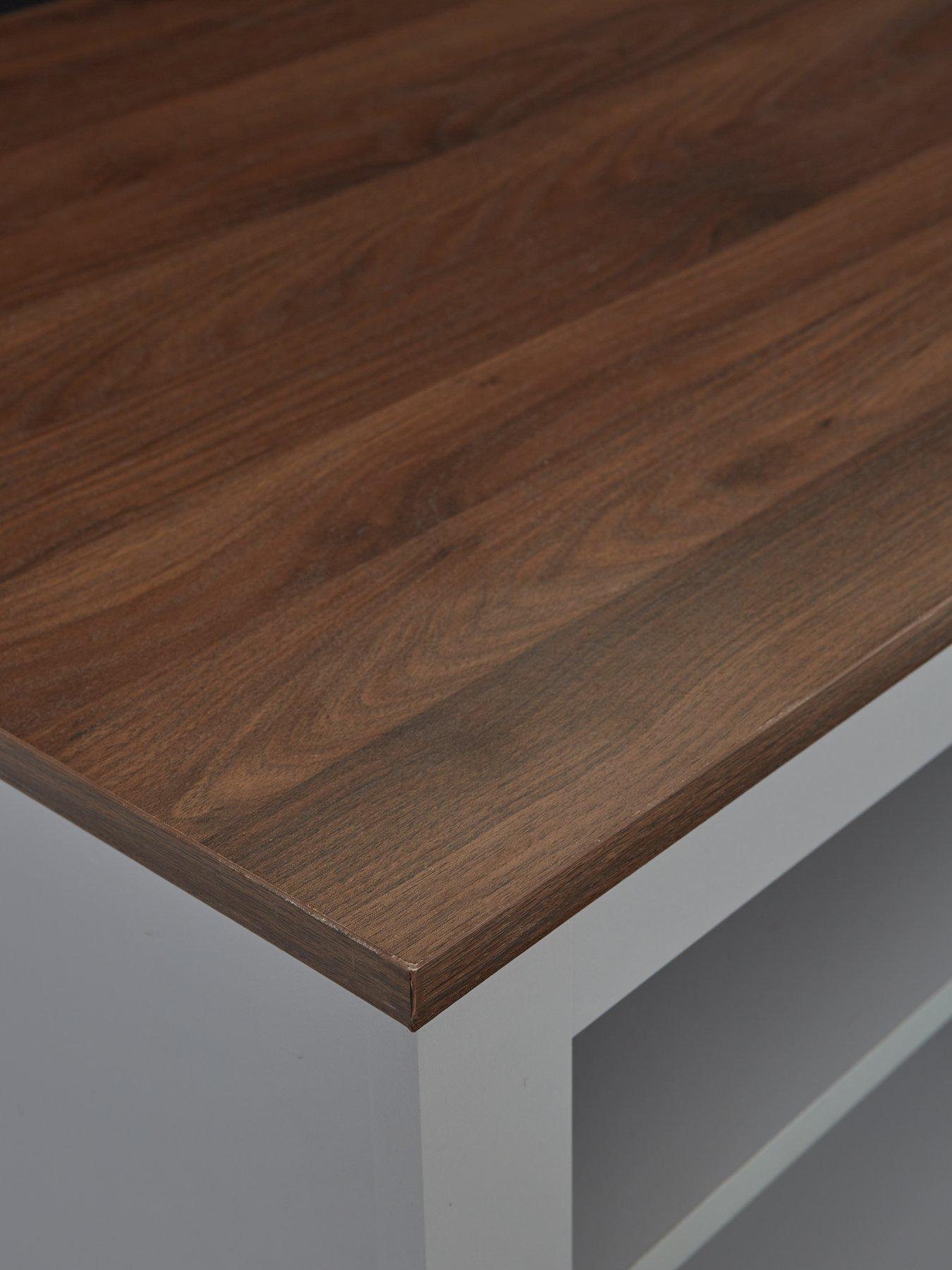 Image 6 of 7 of The Very Collection New Devon Storage&nbsp;Coffee Table - Grey/Walnut - FSC Certified