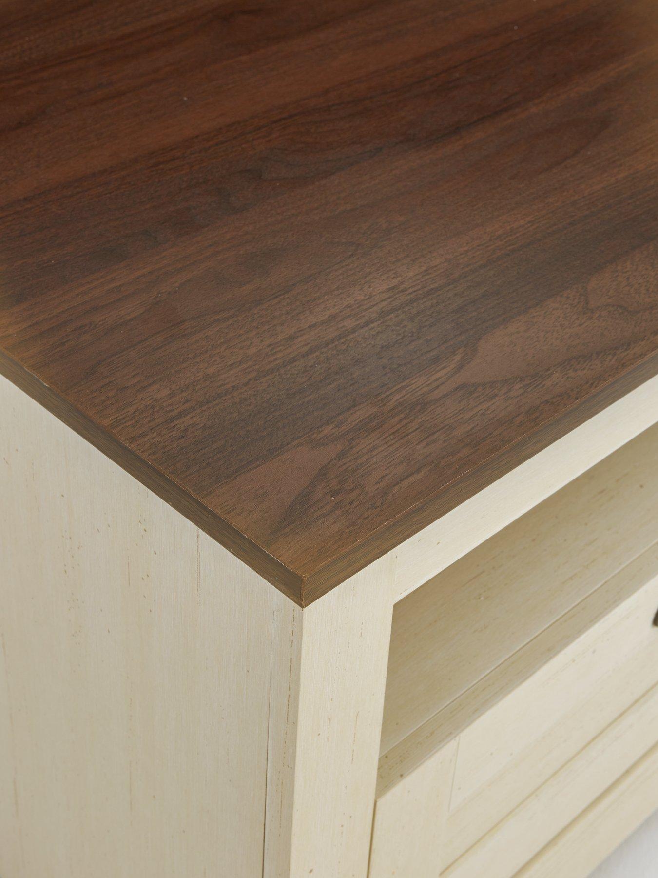 Image 6 of 7 of The Very Collection New Devon Coffee Table - Ivory/Walnut - FSC Certified