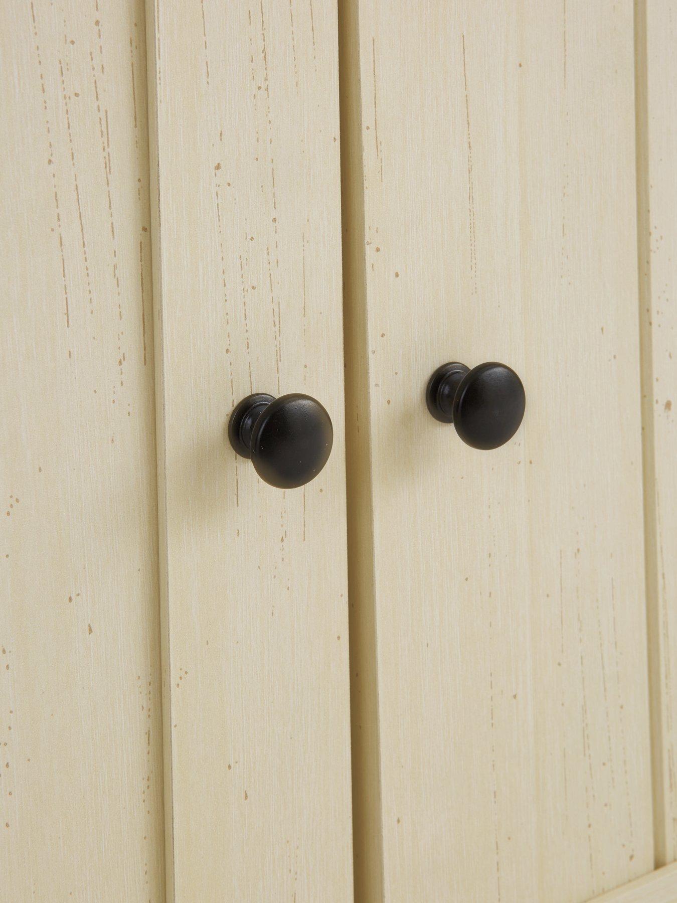 Image 7 of 7 of The Very Collection New Devon Compact Sideboard - Ivory/Walnut - FSC Certified