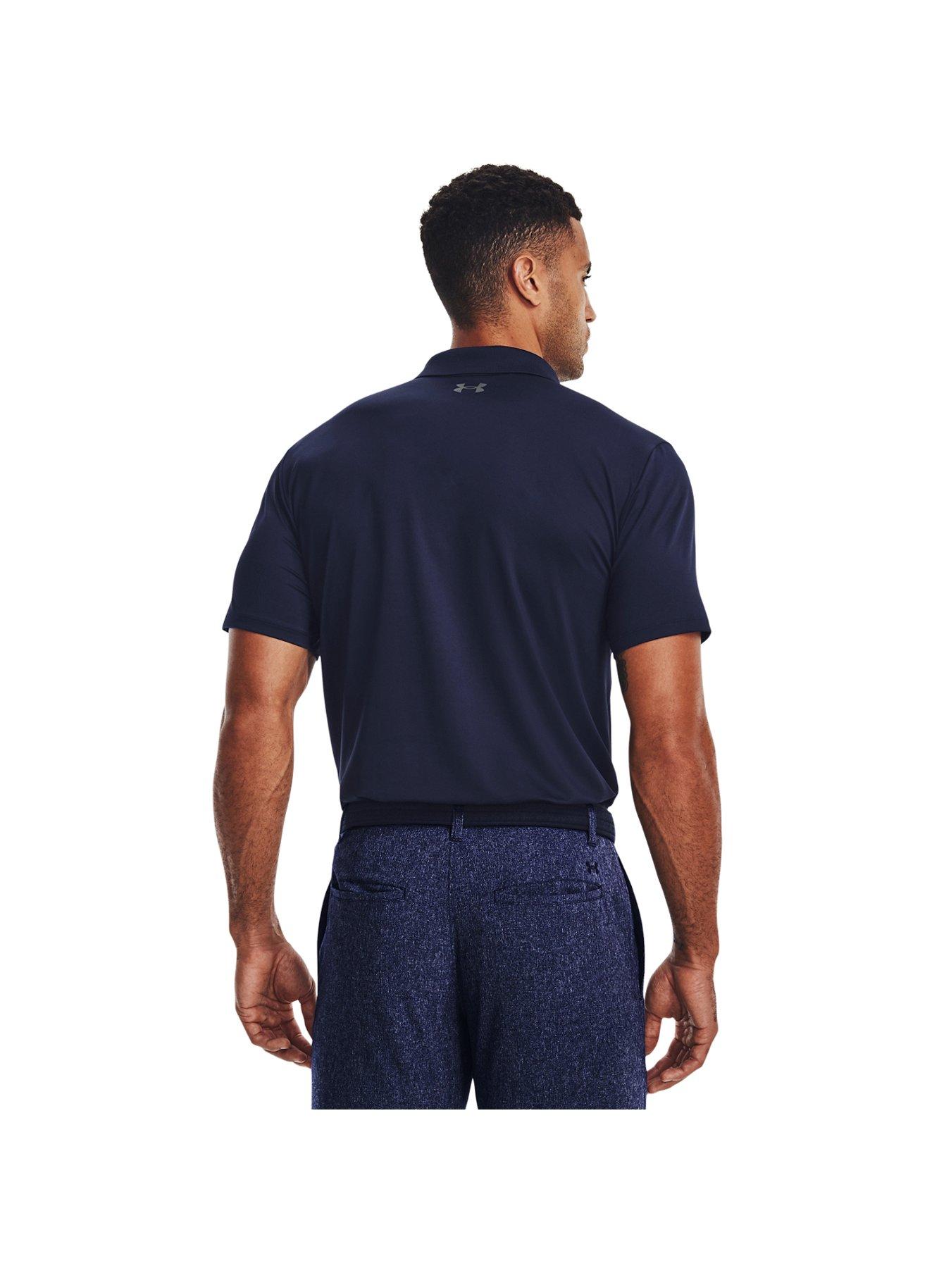 under-armour-mens-training-matchplay-polo--bluestillFront