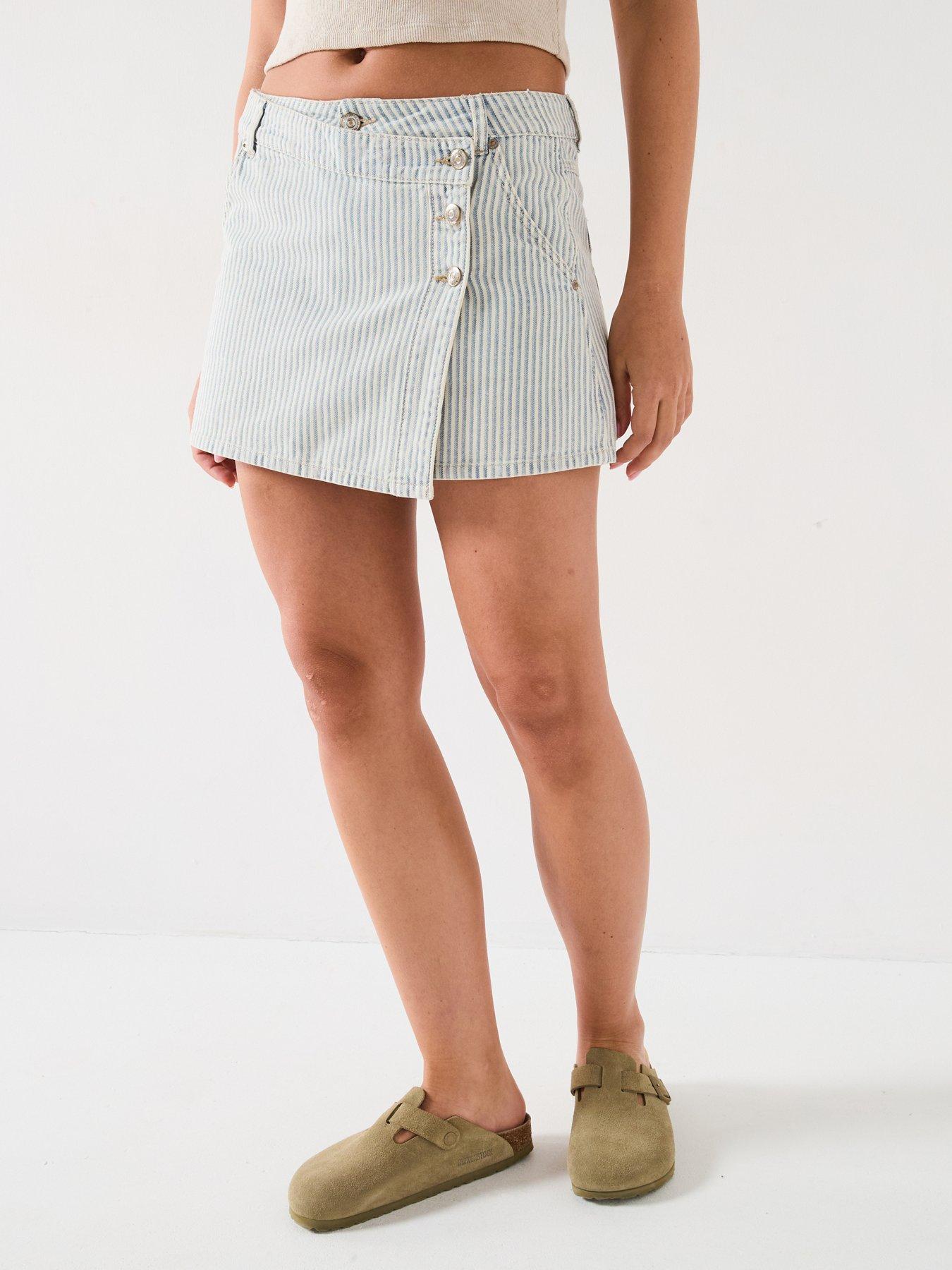 undefined Wynne Railroad Skirt - Multi