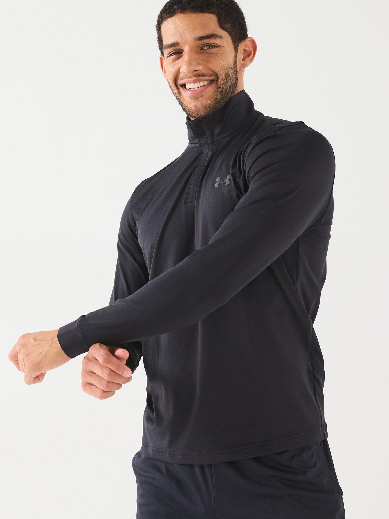 under-armour-mens-training-playoff-14-zip-black