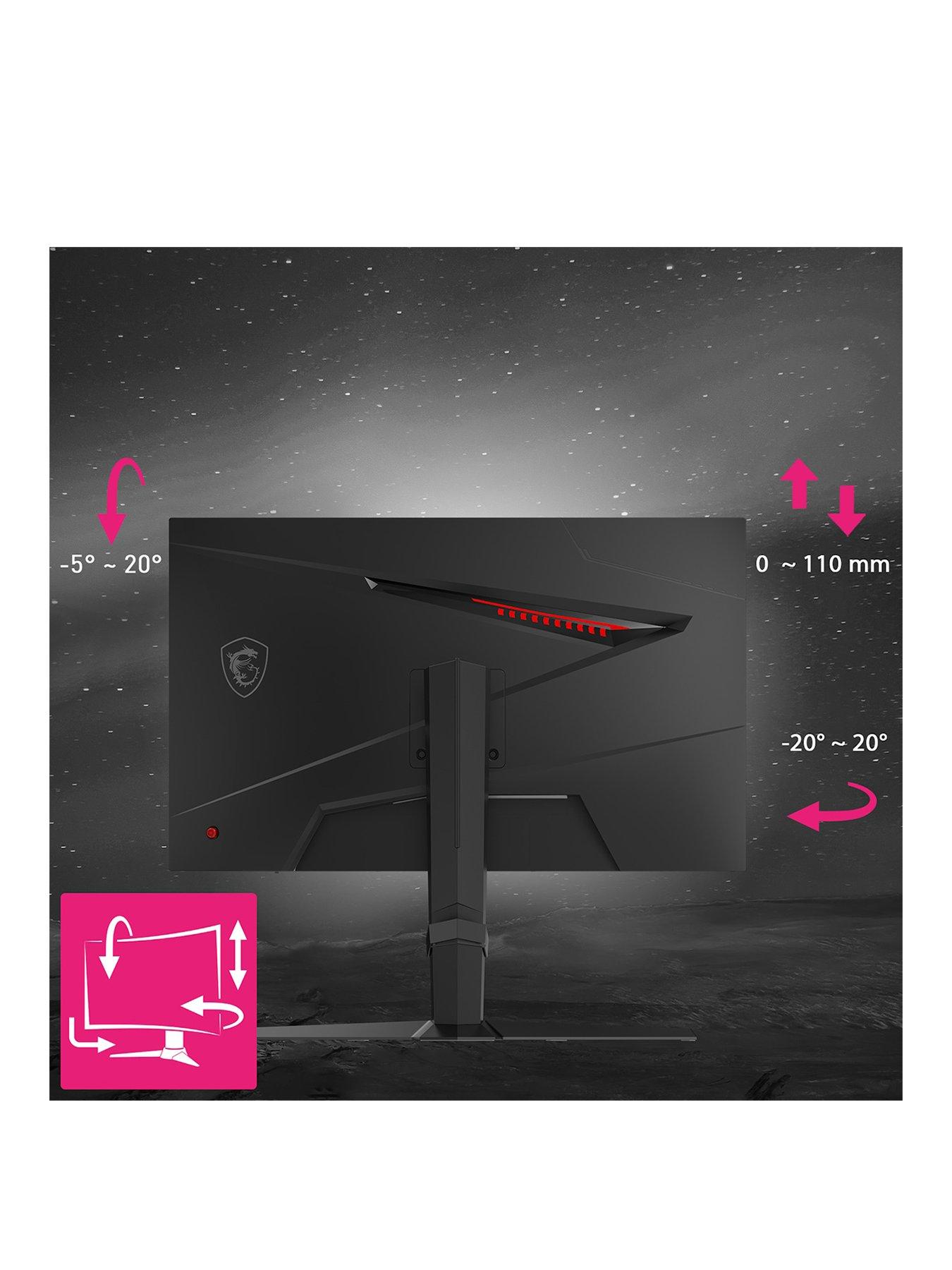 Image 2 of 7 of MSI MPG 275CQRXF 27 inch, WQHD, 240Hz, Rapid VA, 0.5ms, Adaptive-Sync Curved Gaming Monitor