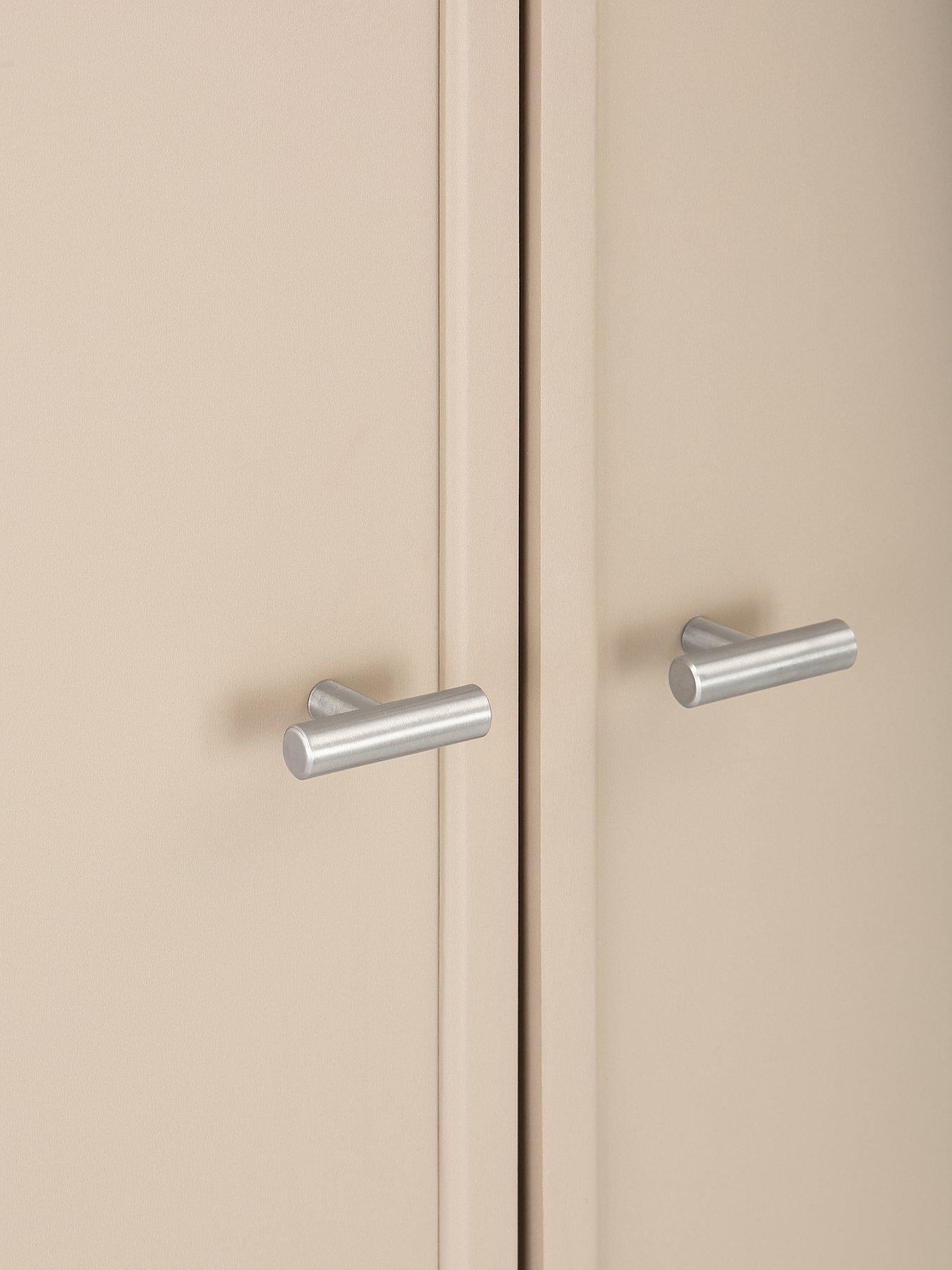 Image 7 of 7 of Very Home Serena 2 Door, 1 Drawer Wardrobe -&nbsp;Taupe&nbsp;- FSC&reg; Certified