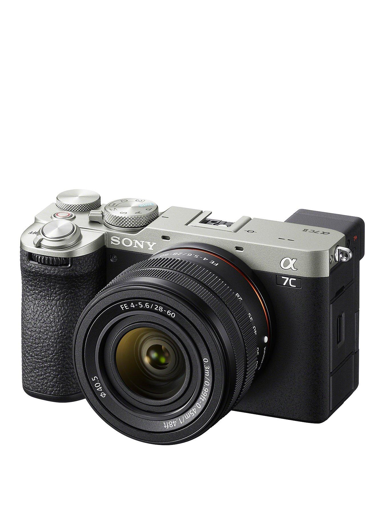 Image 2 of 7 of Sony Alpha a7C II Compact Full-Frame Mirrorless Camera with 28-60mm lens Black