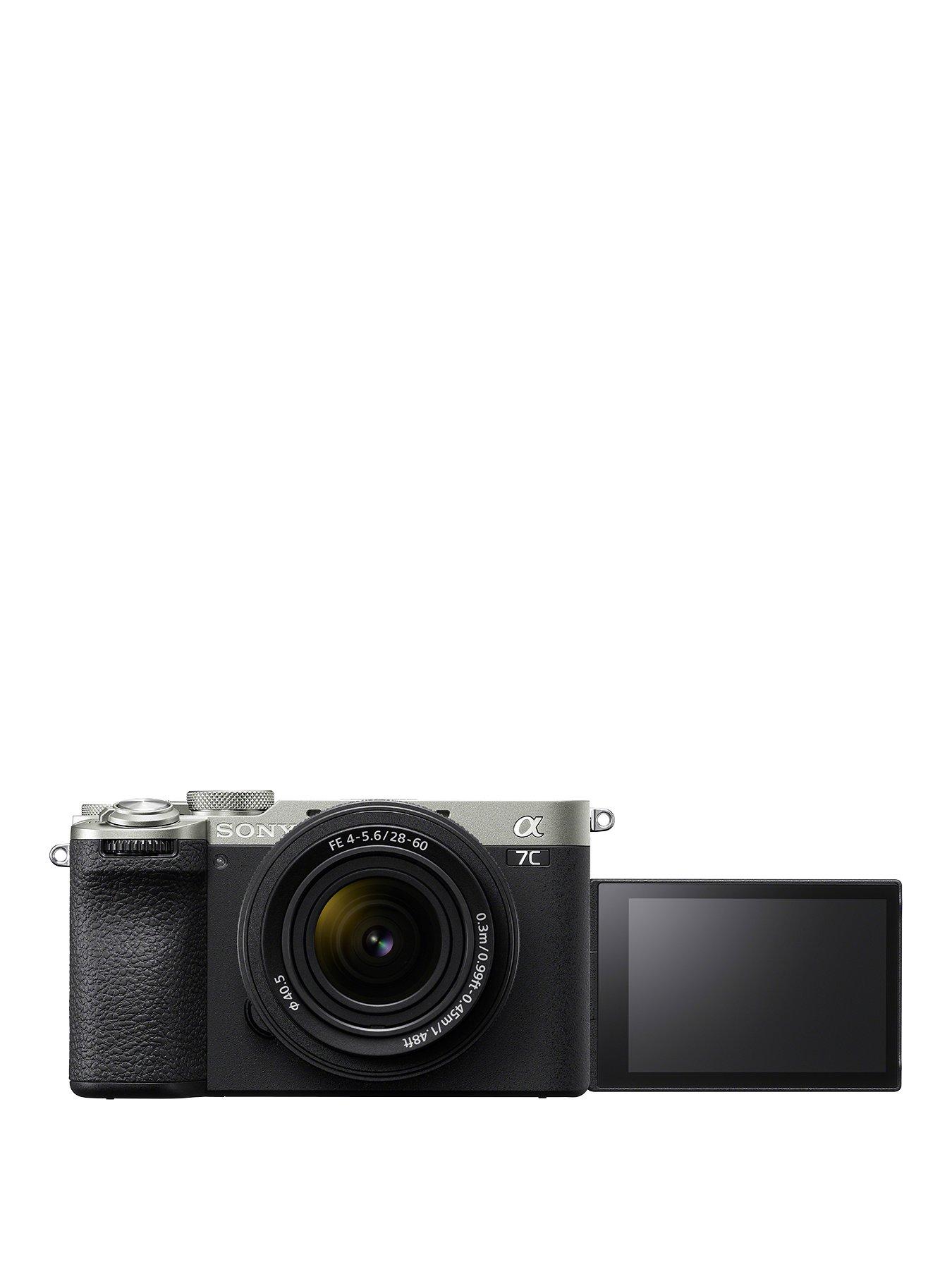 Image 3 of 7 of Sony Alpha a7C II Compact Full-Frame Mirrorless Camera with 28-60mm lens Black