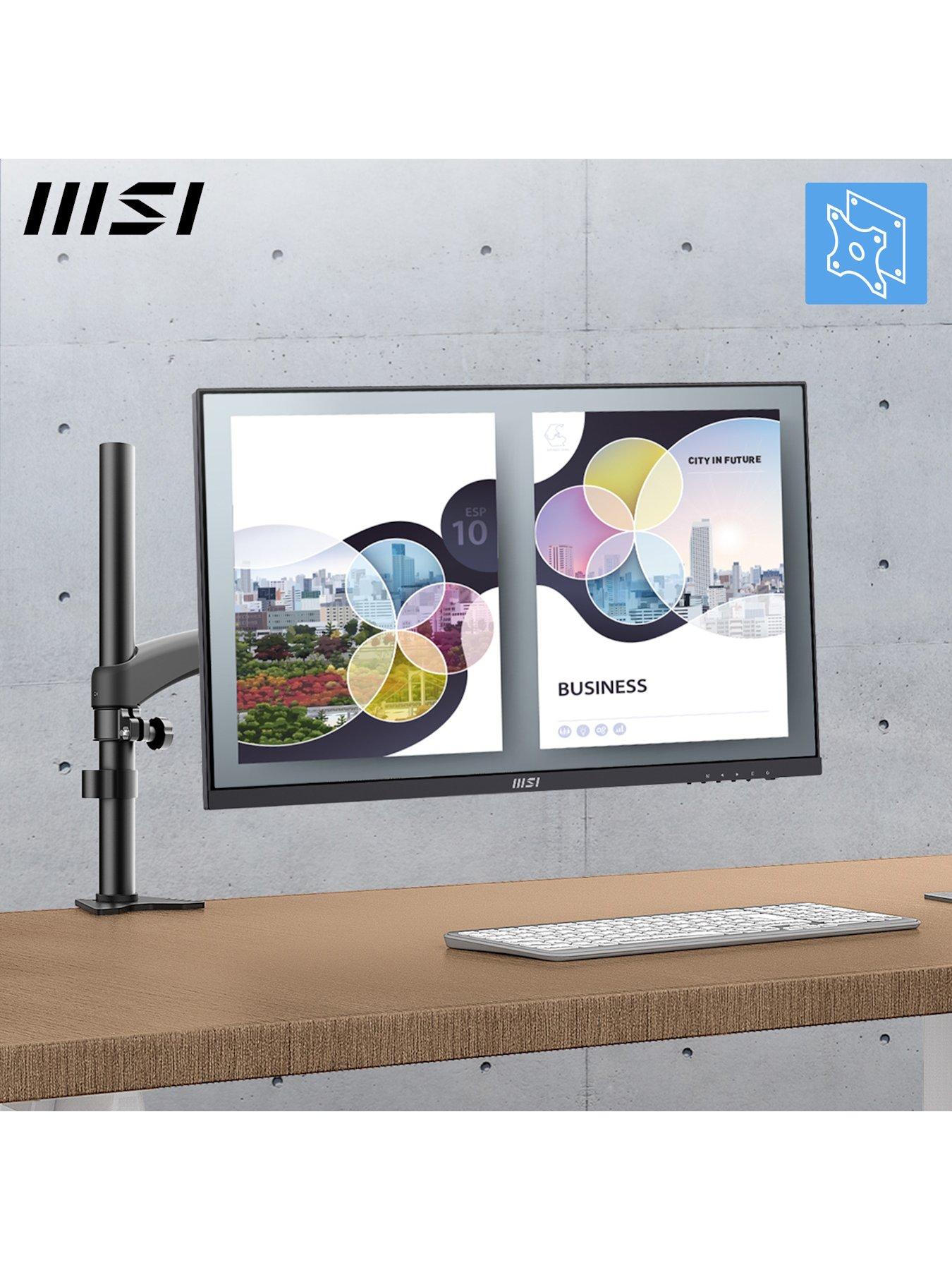 MSI PRO MP273U 27 inch, 4K UHD, 60Hz, IPS, Flat Monitor with Built