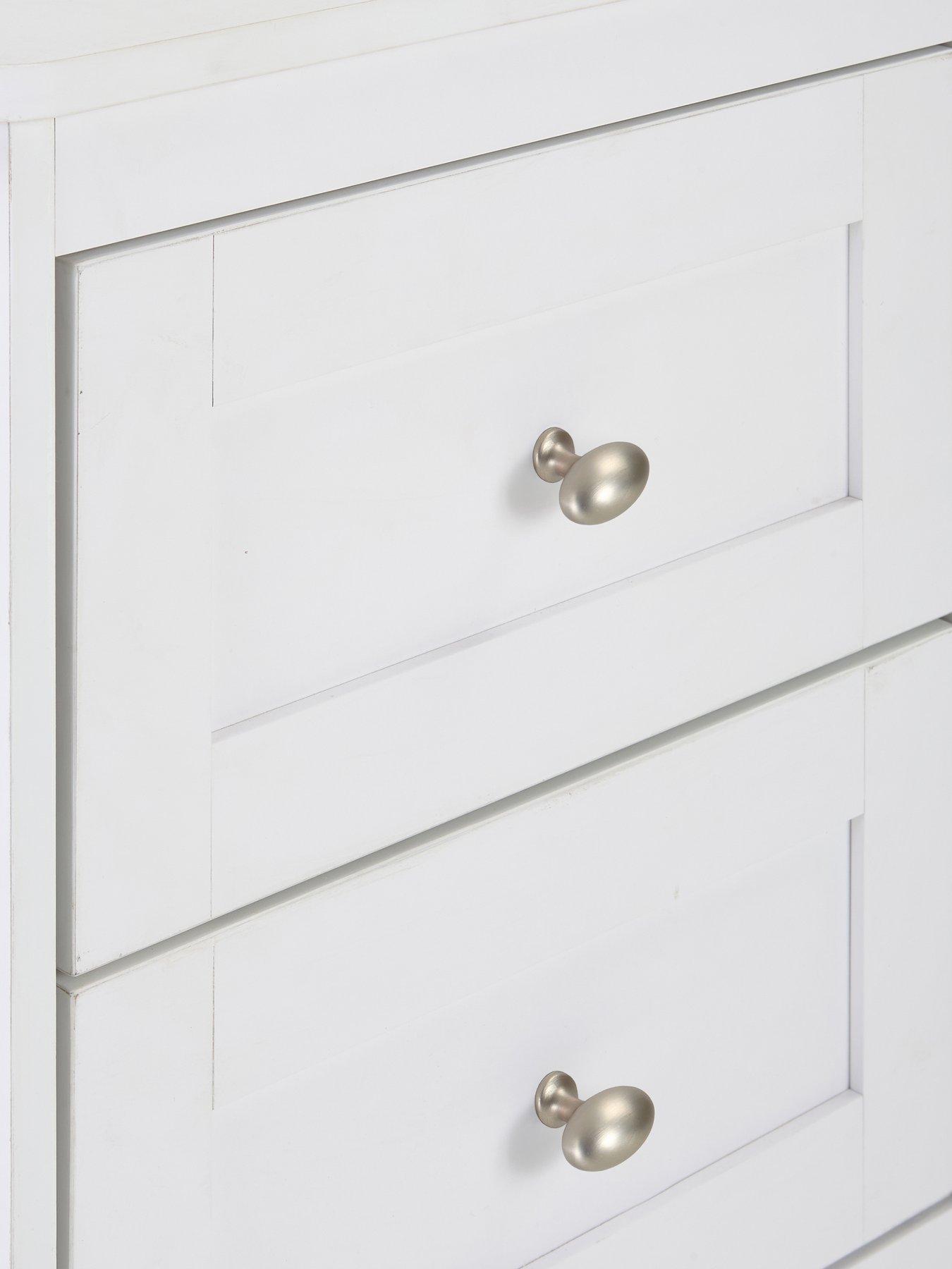 Image 4 of 6 of The Very Collection Darcy 2 Drawer Bedside&nbsp;- White - FSC&reg; Certified