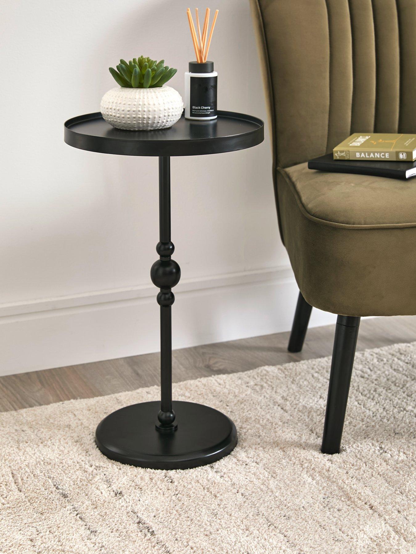 very-home-avia-metalnbspside-table-black