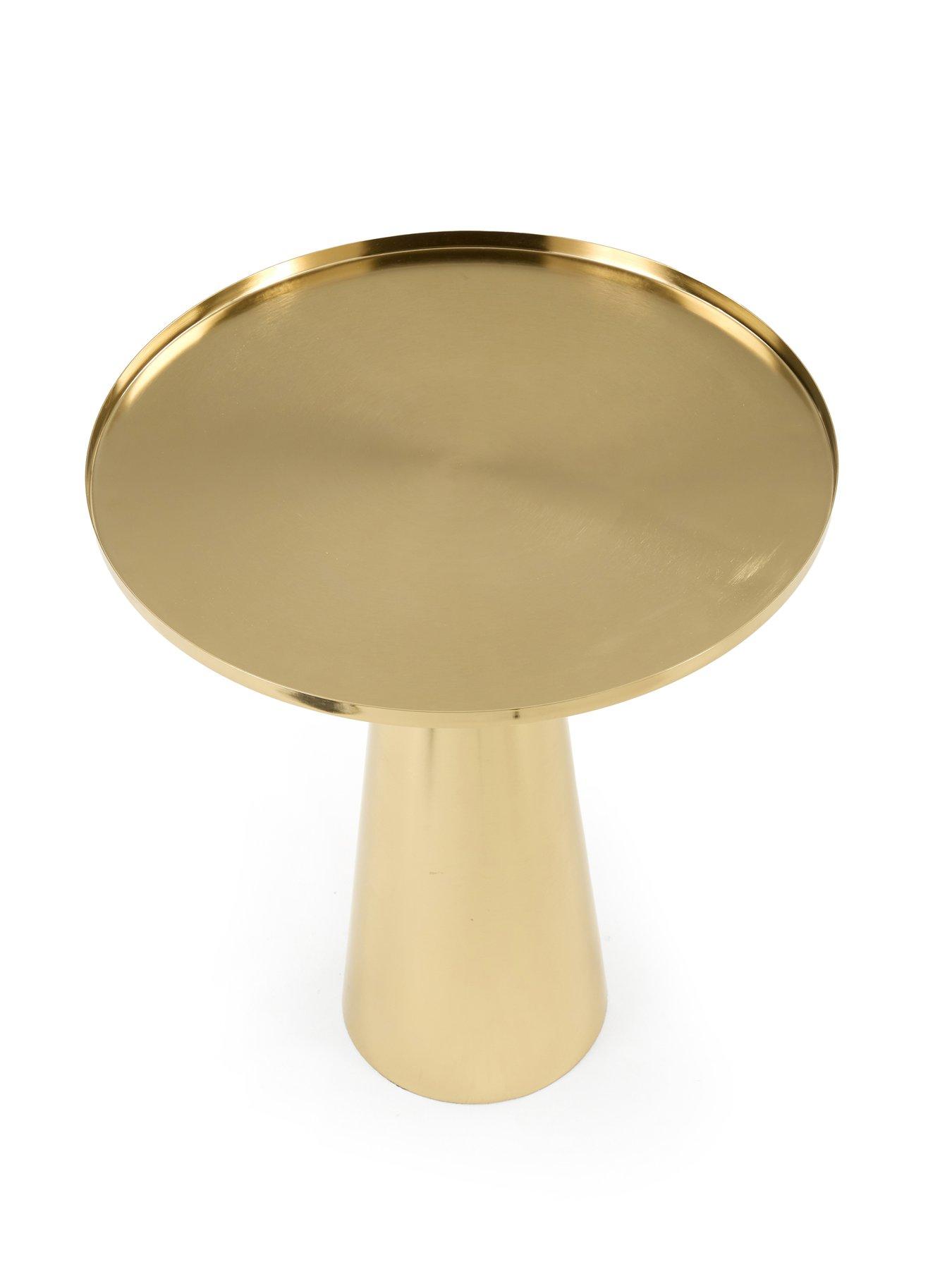 the-very-collection-conical-side-table-brushed-goldback