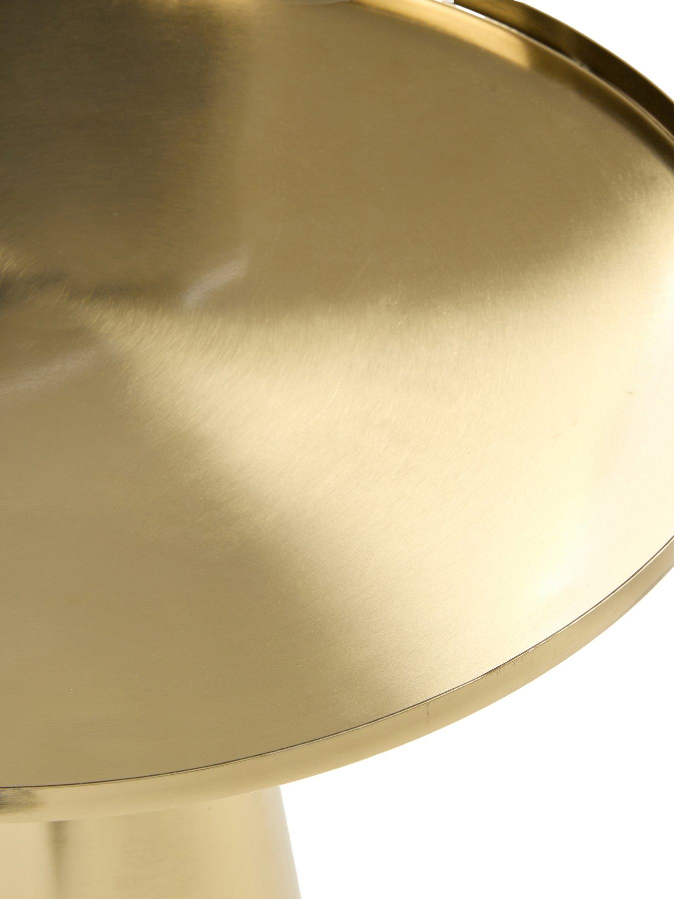 Image 5 of 6 of The Very Collection Conical Side Table - Brushed Gold