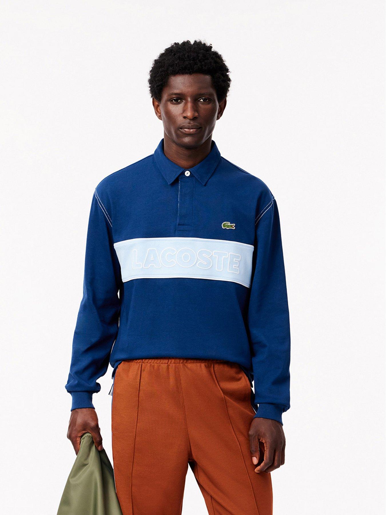 Lacoste long sleeve polo shirt sale 2025