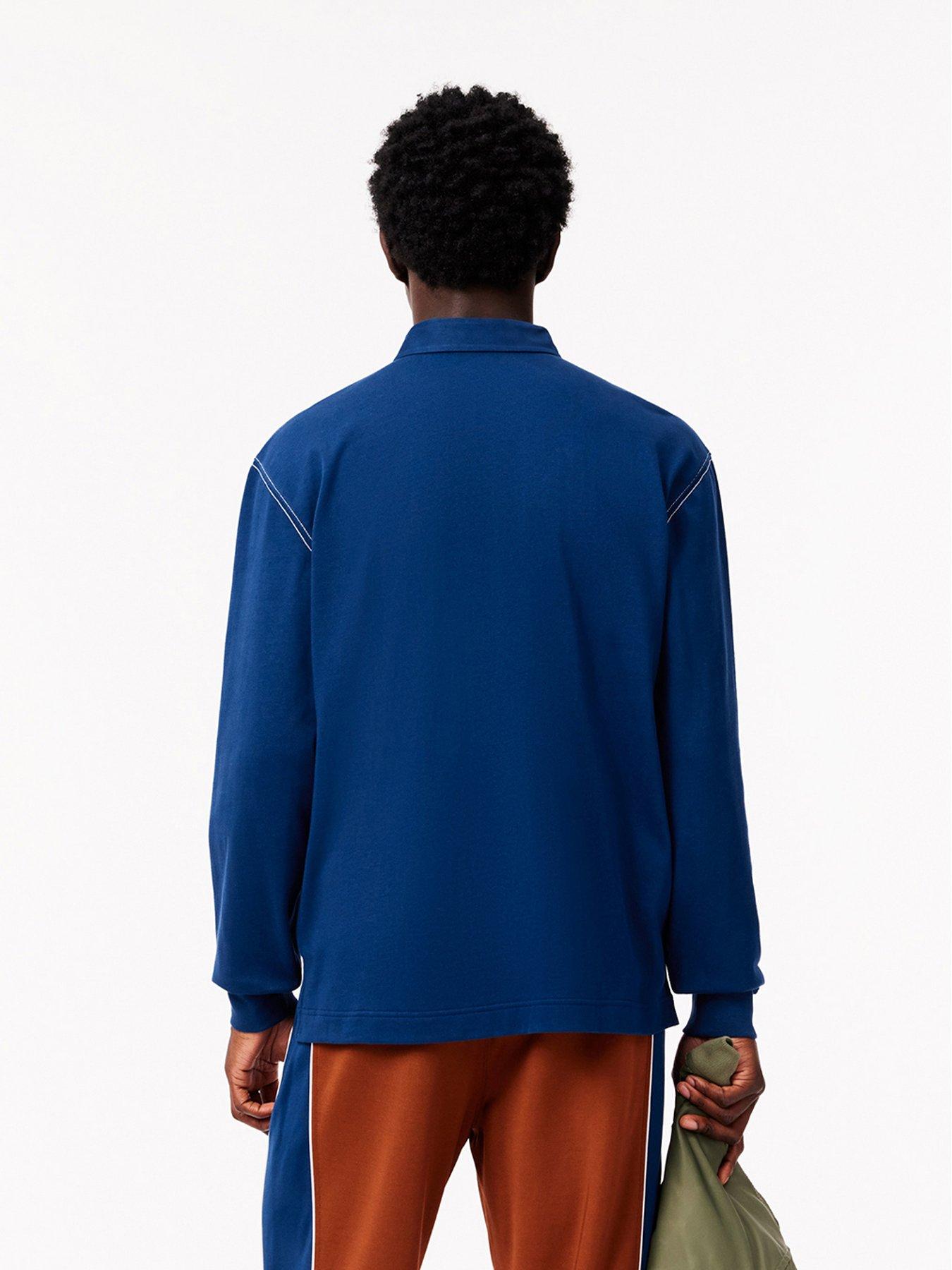 lacoste-rugby-long-sleeve-polo-shirt-bluestillFront