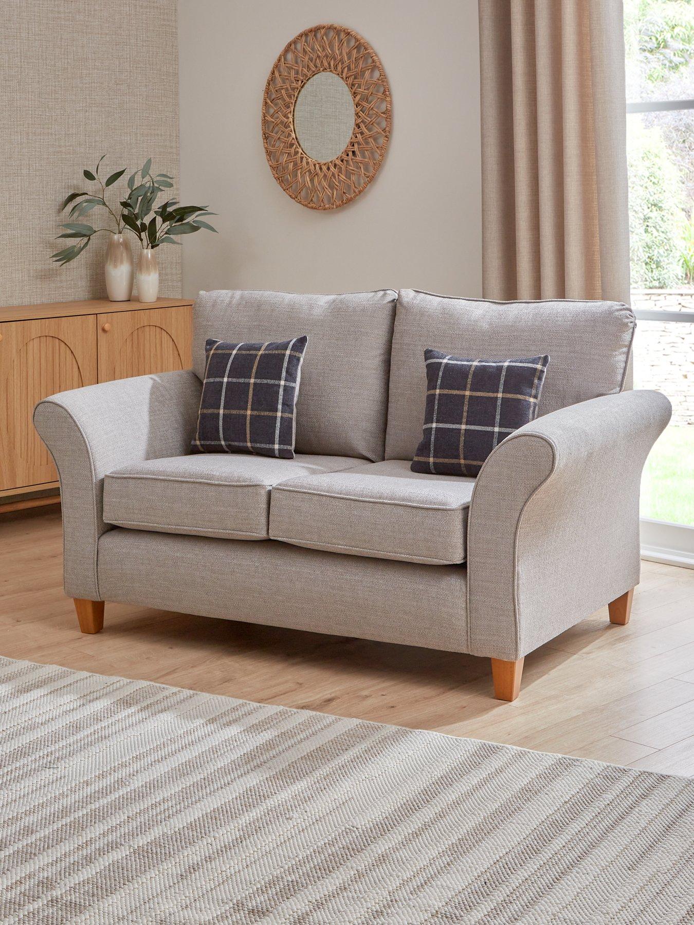 very-home-alsop-2-seater-fabric-sofafront