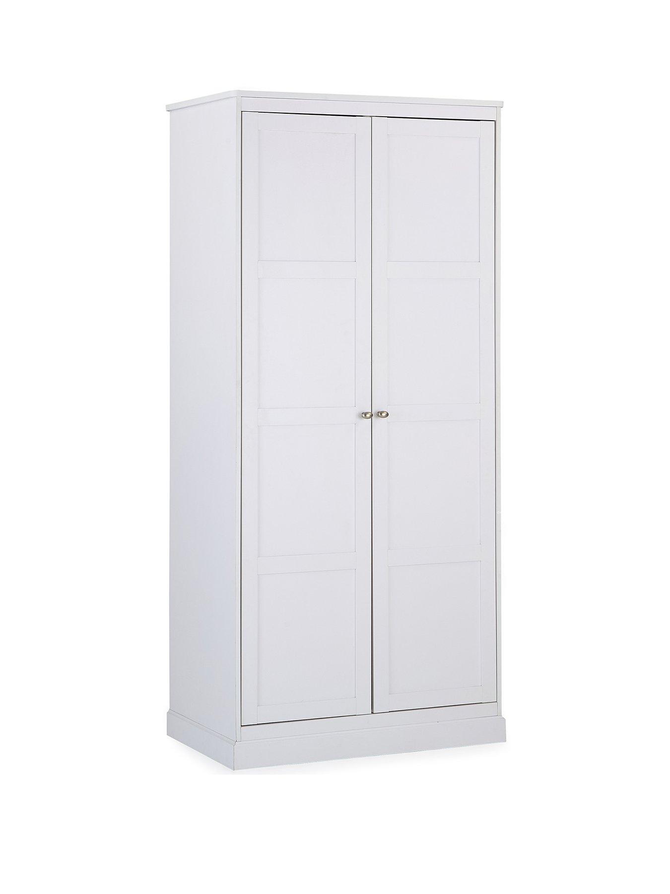 Image 3 of 6 of Very Home Darcy 2 Door Wardrobe - White - FSC&reg; Certified