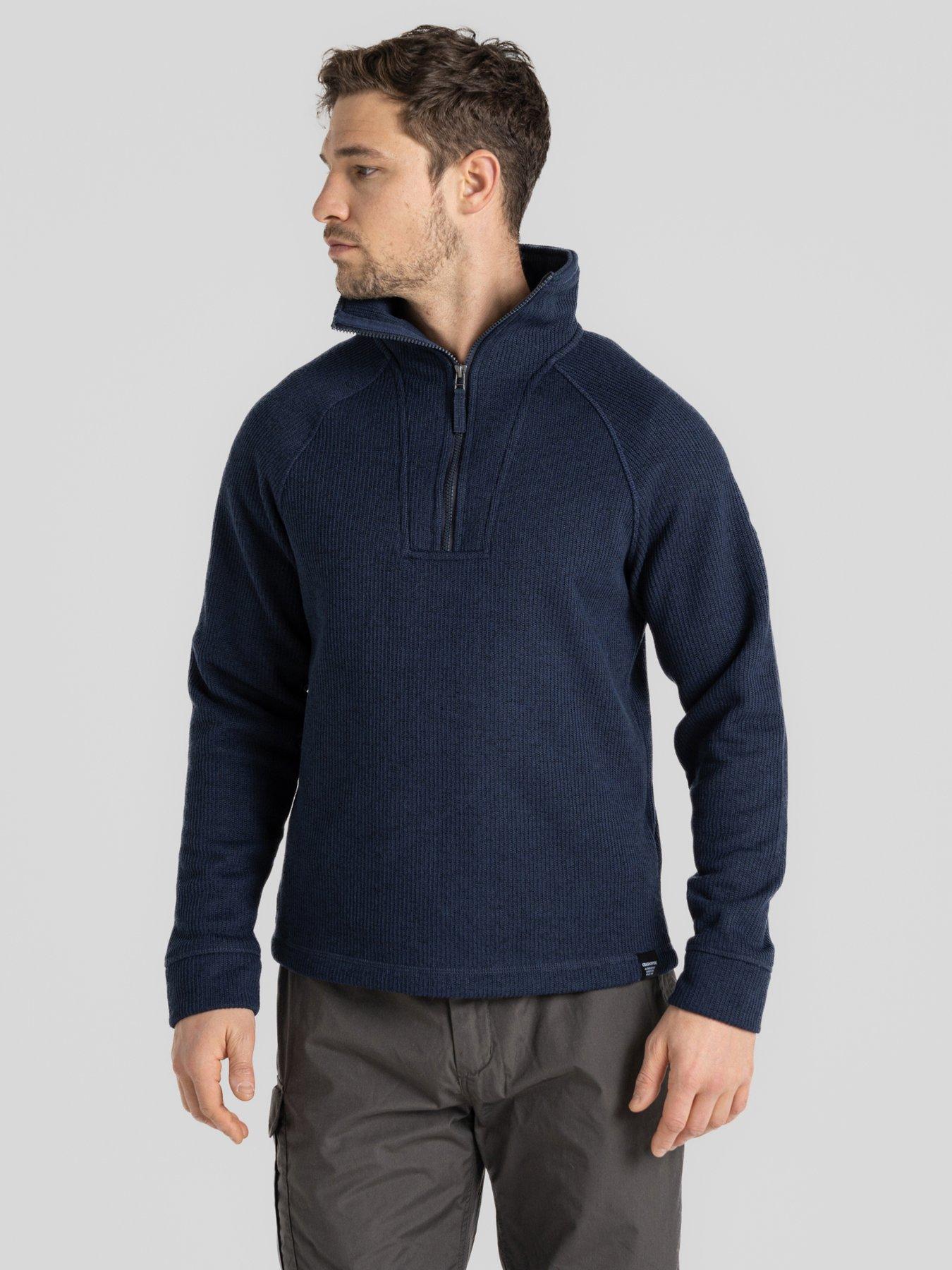 craghoppers-mens-wole-half-zip-navy-marl