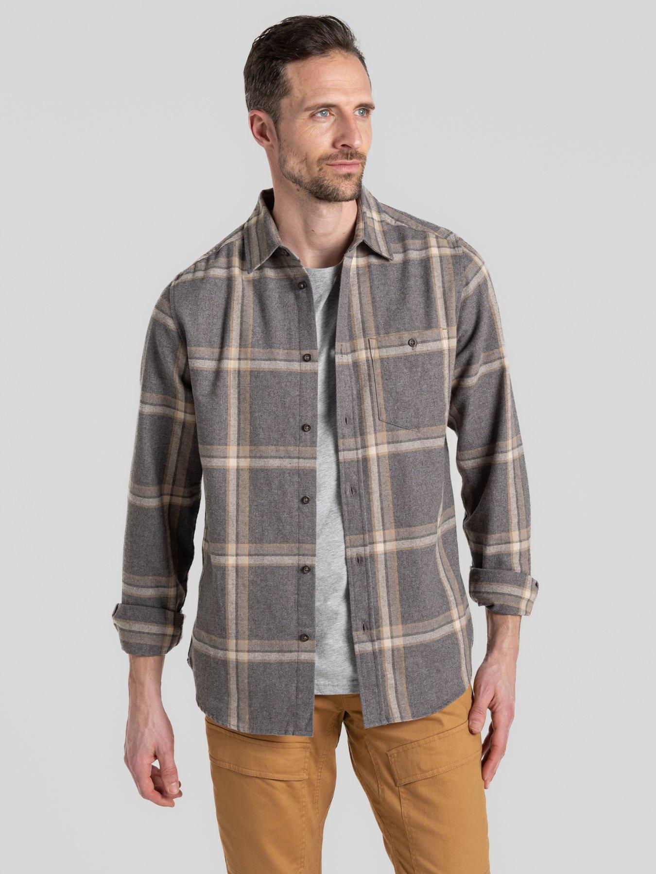 craghoppers-gage-long-sleeve-checked-shirt-greydetail