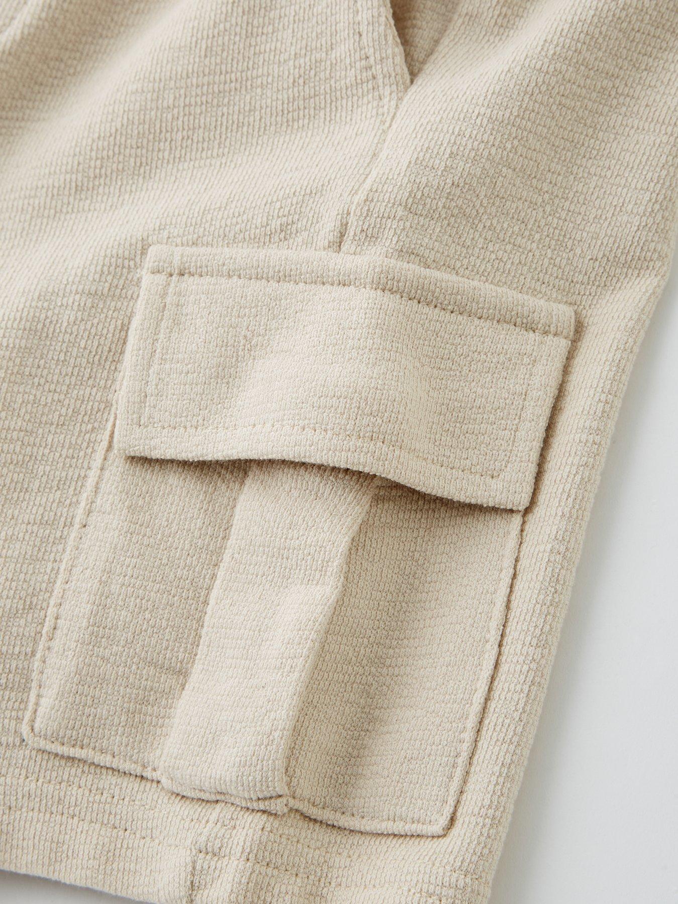 Image 4 of 4 of Jack & Jones Mini Younger Boys Gordon Loui Sweat Shorts - Beige