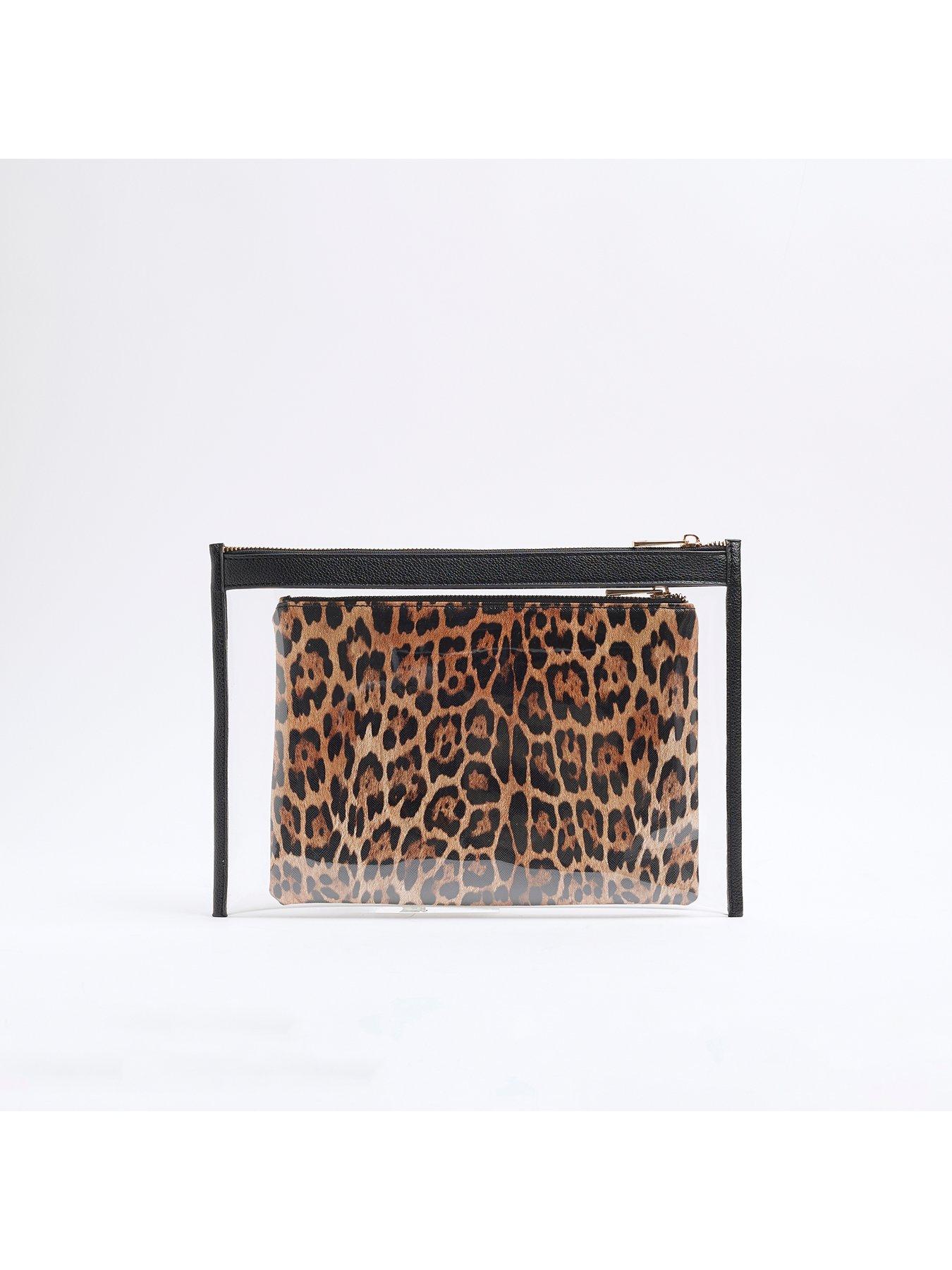 Image 3 of 5 of River Island LEOPARD TRAVEL BUNDLE