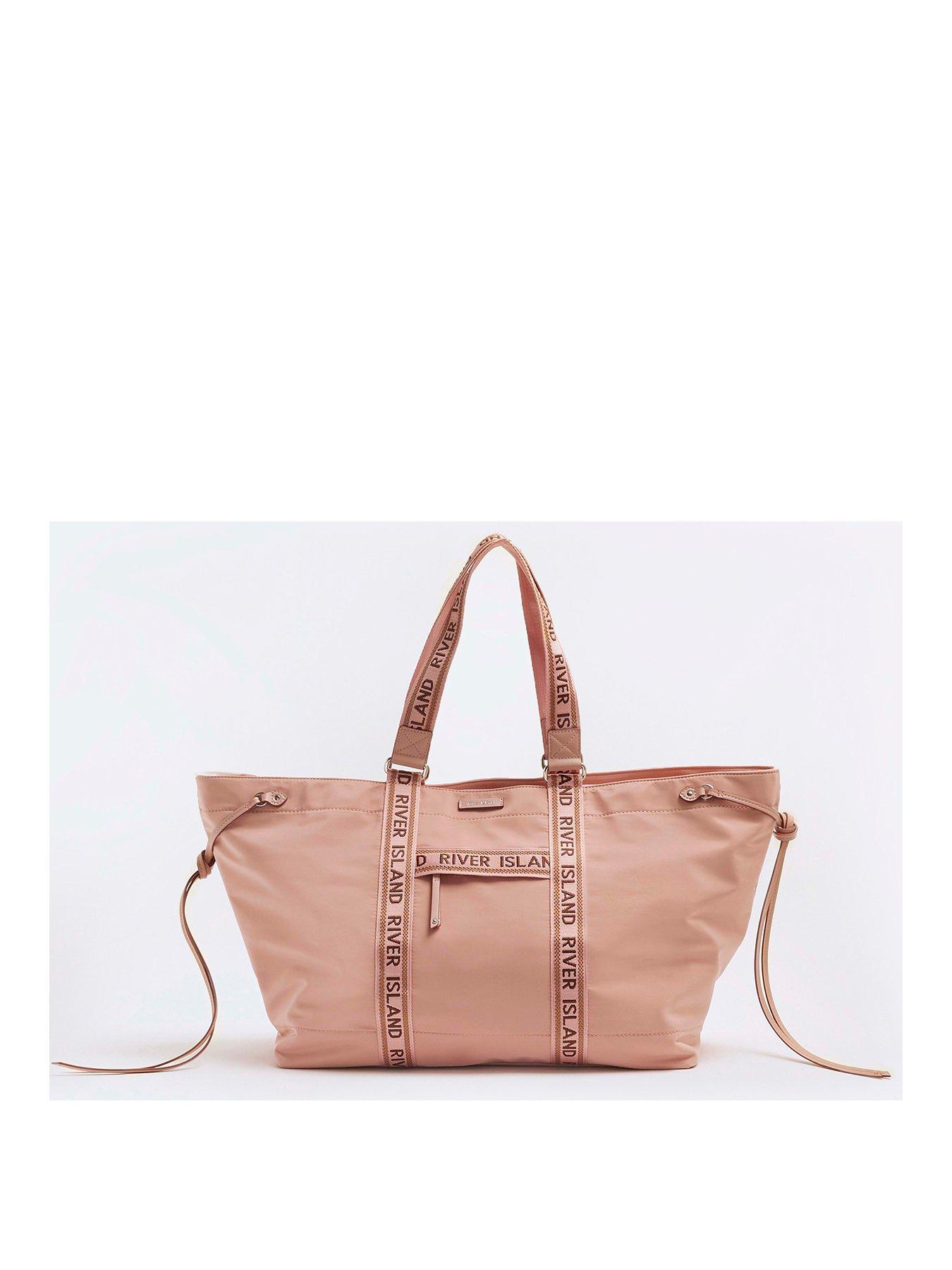 Image 1 of 6 of River Island 2377 Soft Webbing Zip Holdall