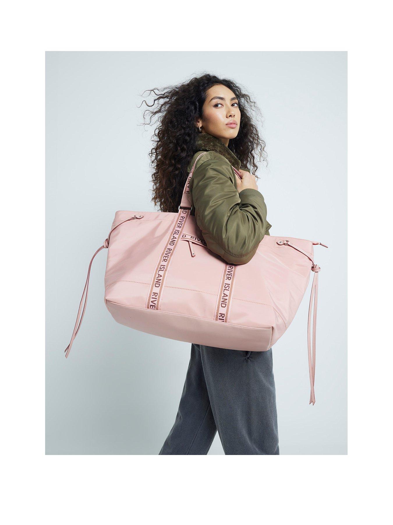 Image 2 of 6 of River Island 2377 Soft Webbing Zip Holdall