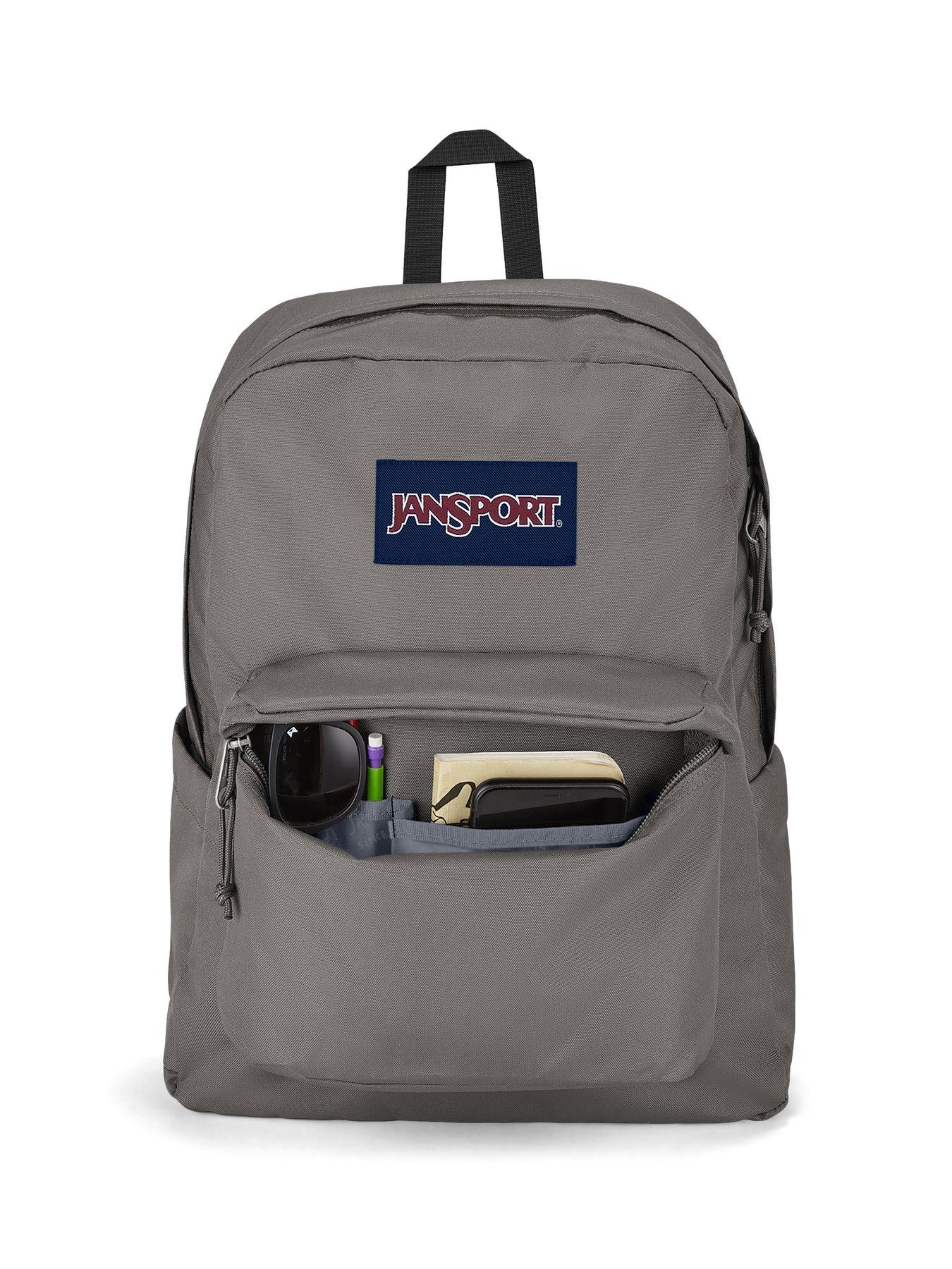 jansport-superbreak-plus-backpack-graphite-greydetail