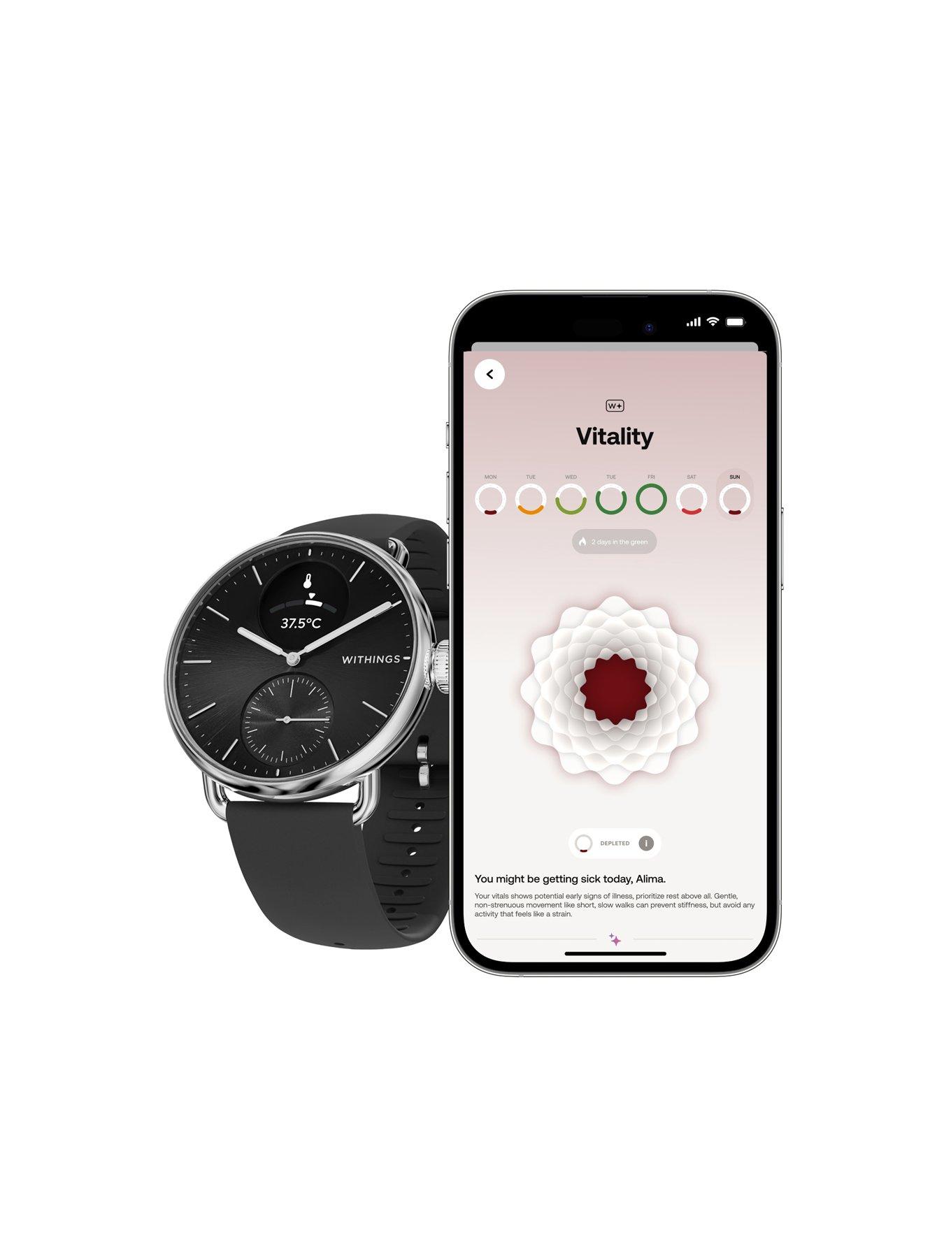 Image 3 of 7 of Withings Withings Scanwatch 2 38mm - Black