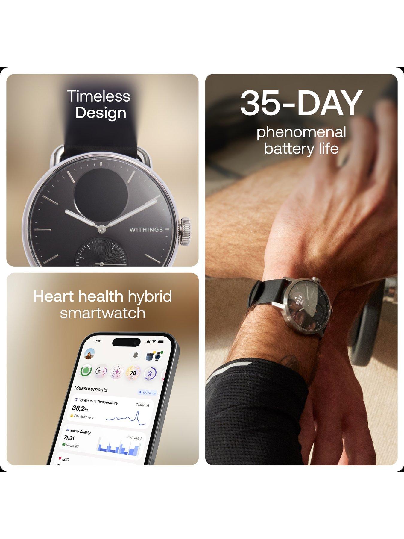 Image 4 of 7 of Withings Withings Scanwatch 2 38mm - Black