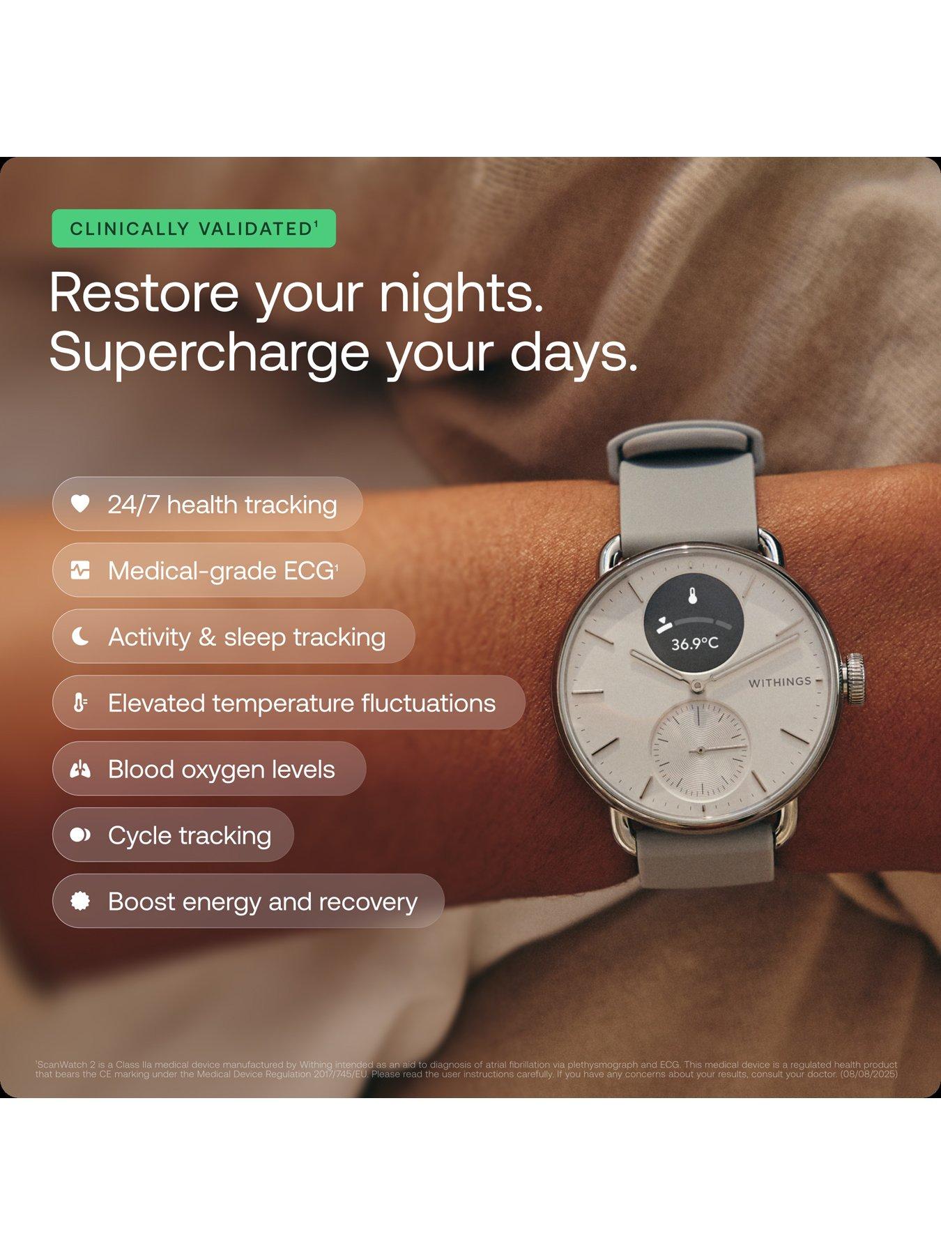Image 5 of 7 of Withings Withings Scanwatch 2 38mm - Black