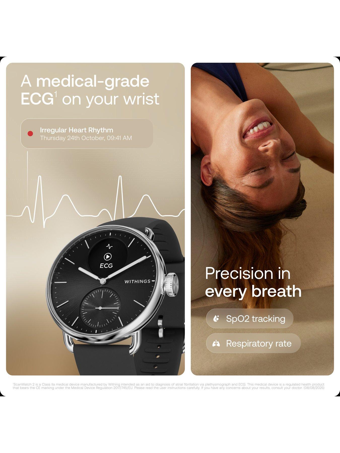 Image 6 of 7 of Withings Withings Scanwatch 2 38mm - Black