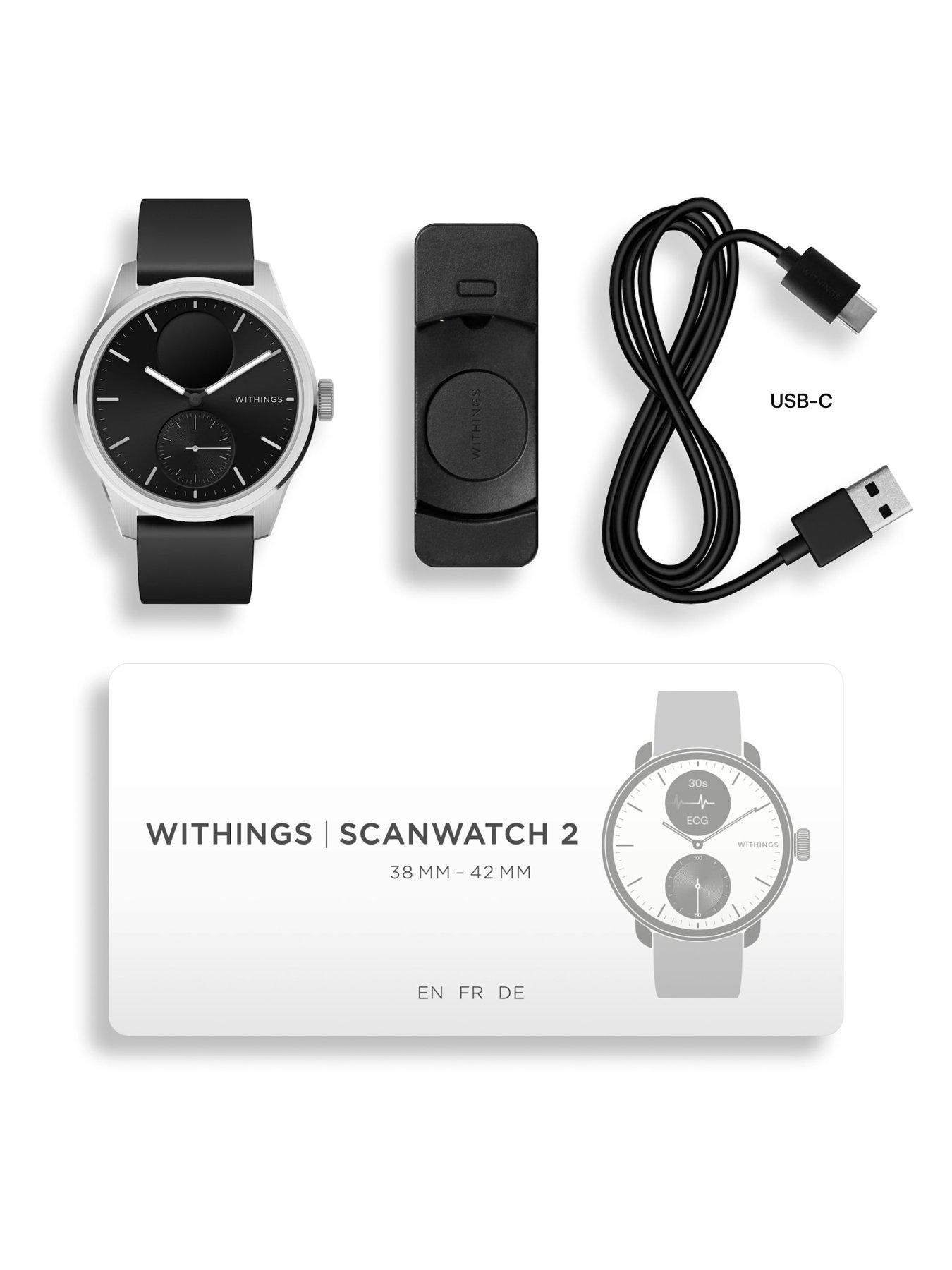 Withings Withings Scanwatch 42mm Black Very Ireland