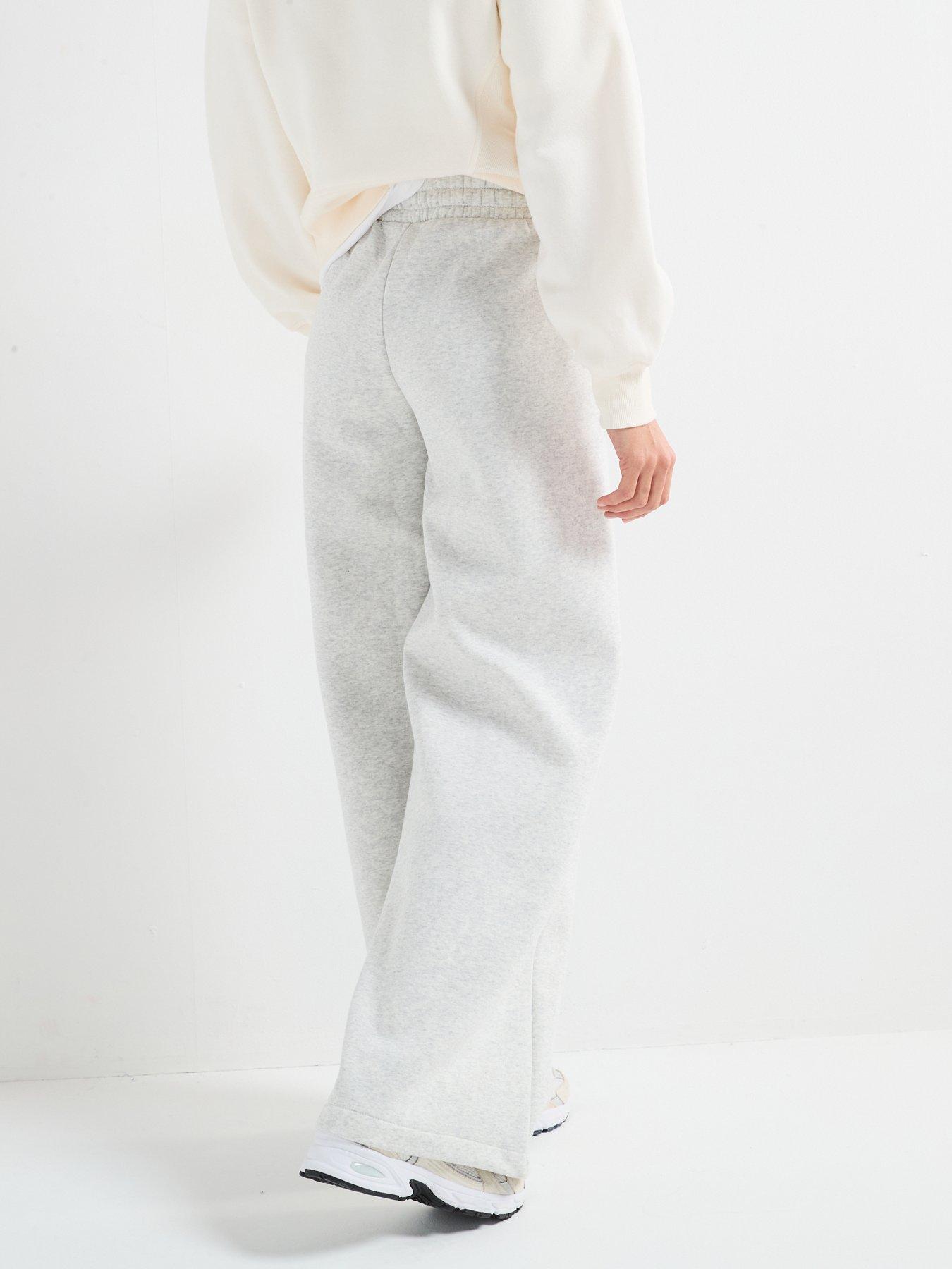 new-balance-womens-fleece-wide-leg-pants-greystillFront