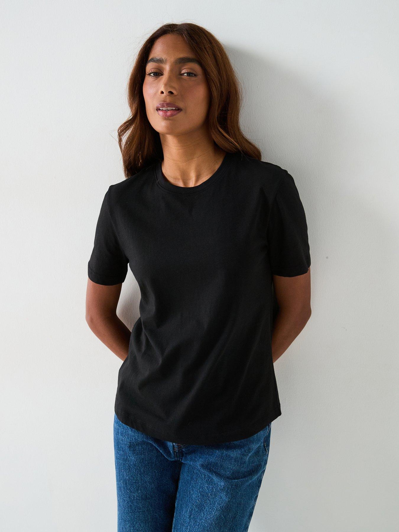 undefined The Essential Crew Neck T-Shirt - Black