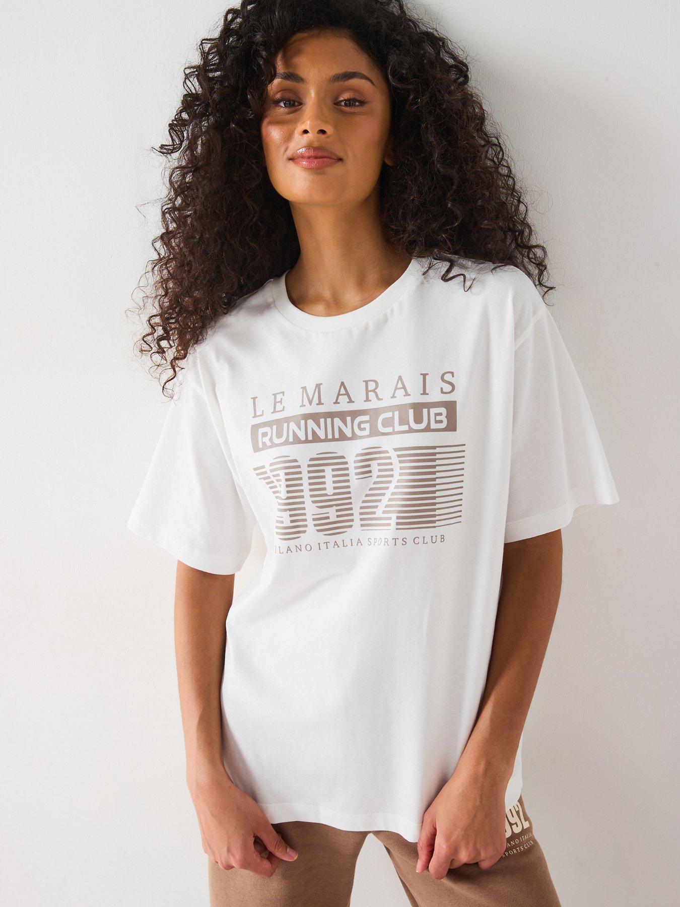 v-by-very-la-marais-running-club-oversized-t-shirt-white