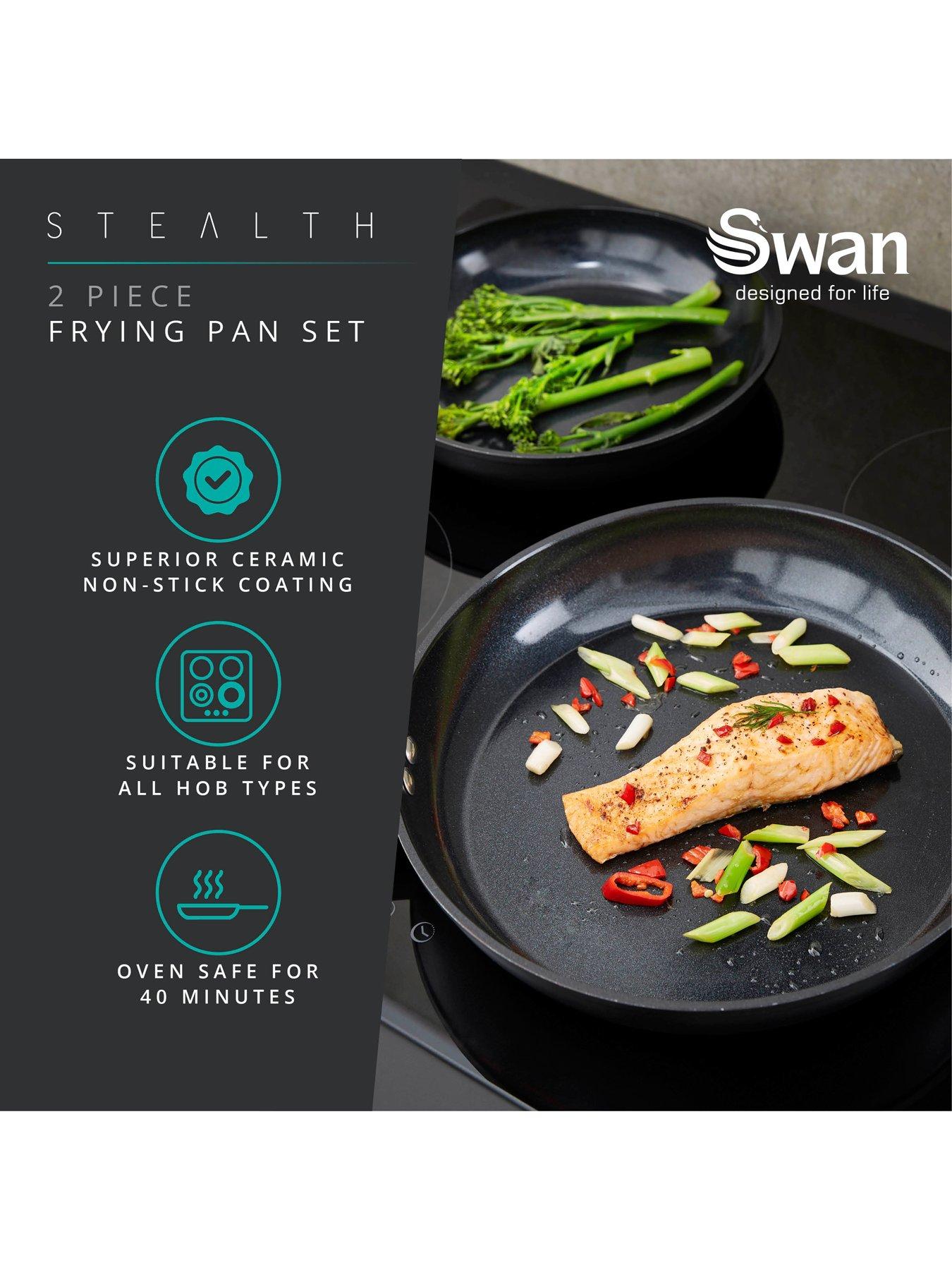 swan-stealth-2-piece-forged-aluminium-frying-pan-set-with-5x-stronger-toxin-free-ceramic-coating-2428cm-frying-pans-induction-compatible-blackback