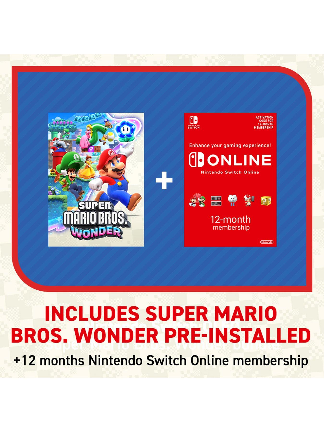 nintendo-switch-oled-oled-consolenbsp-super-mario-bros-wonder-12-months-nintendo-switch-onlineoutfit