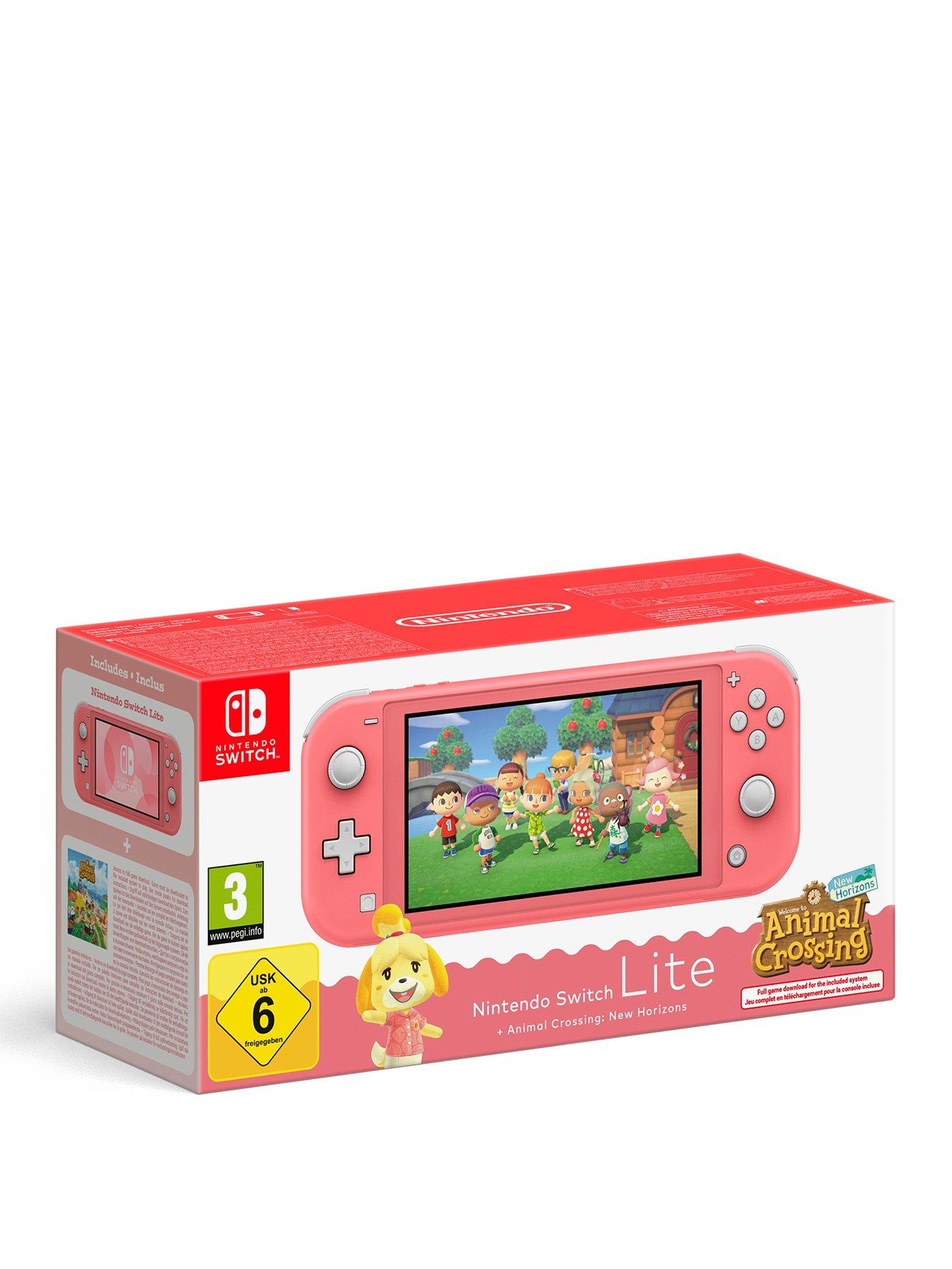 nintendo-switch-lite-nintendo-switch-lite-coral-animal-crossing-new-horizons